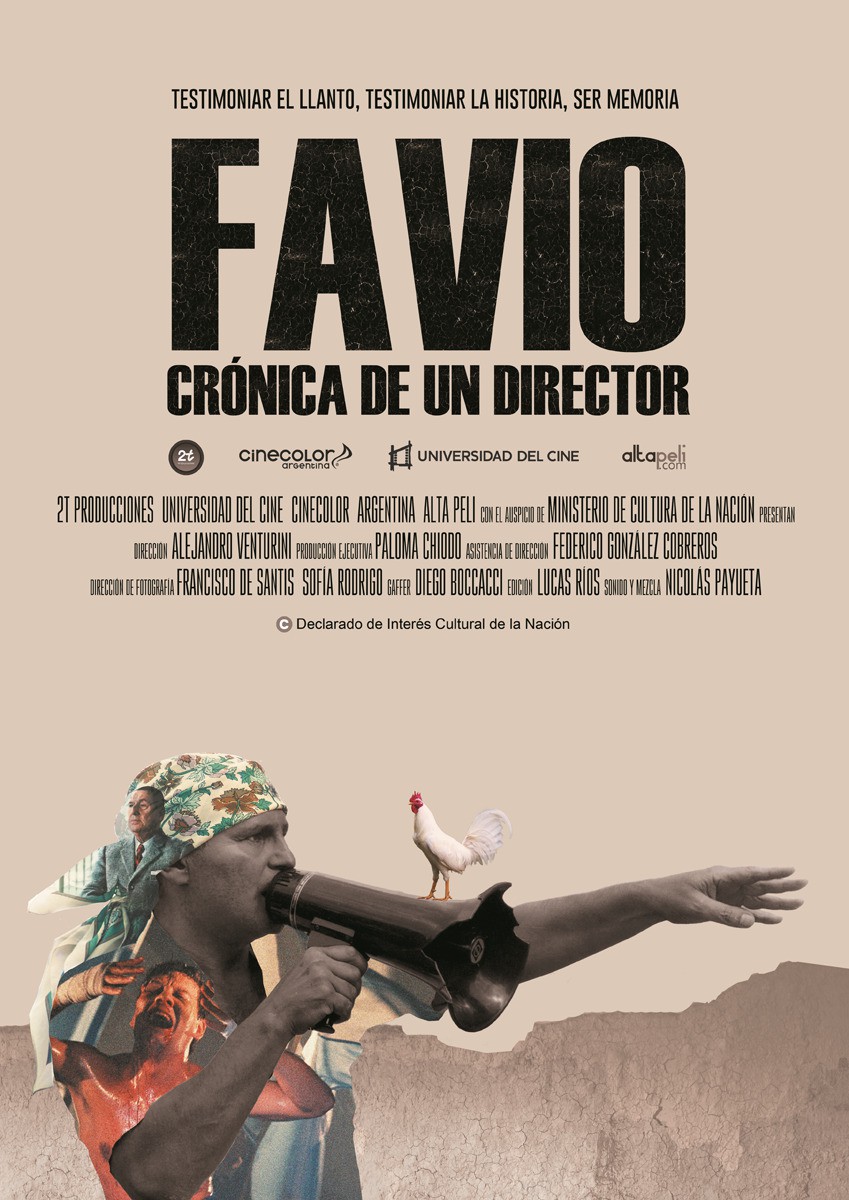 Extra Large Movie Poster Image for Favio Crónica de un Director 