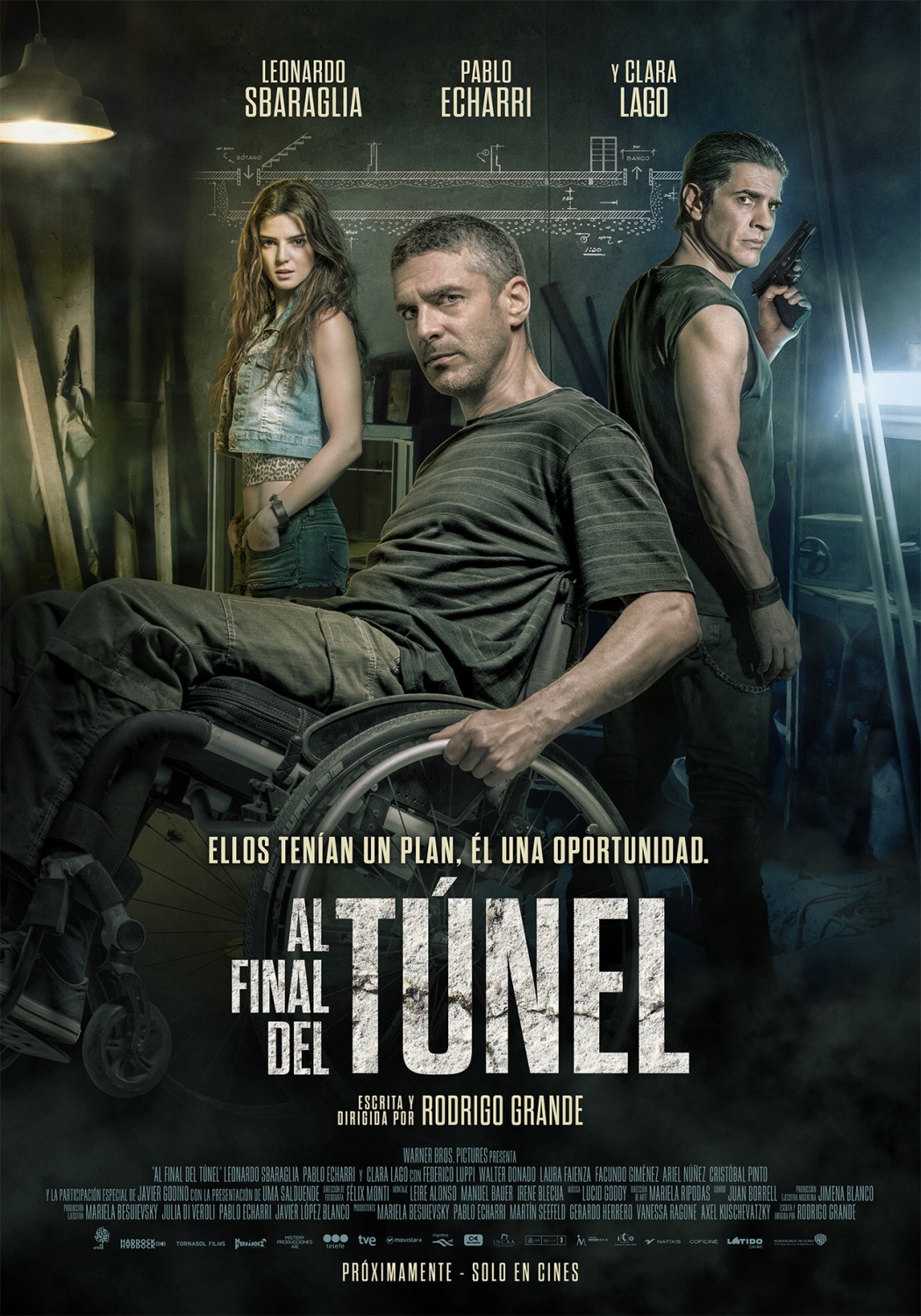 Extra Large Movie Poster Image for Al final del túnel (#2 of 2)