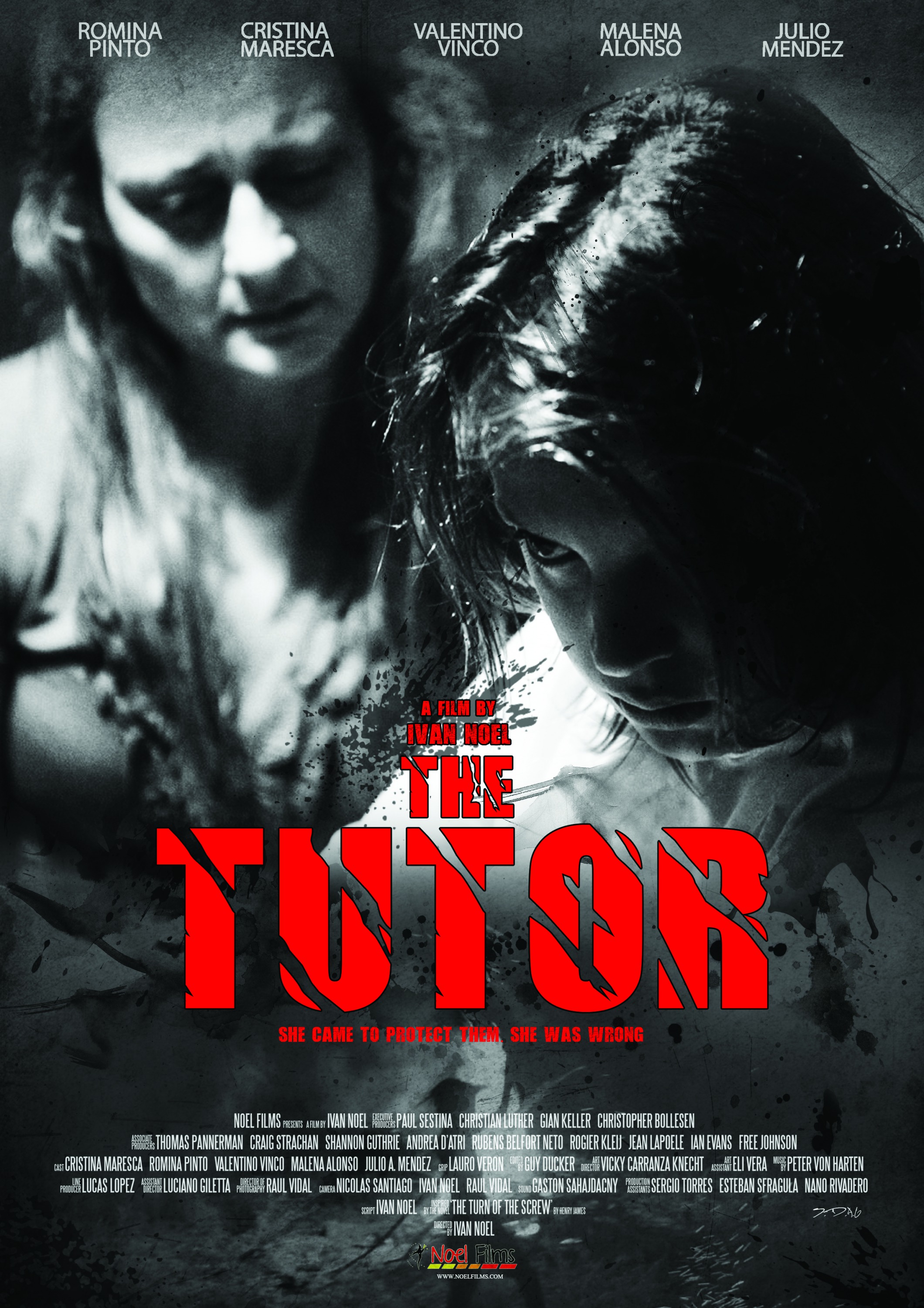 Mega Sized Movie Poster Image for La Tutora 