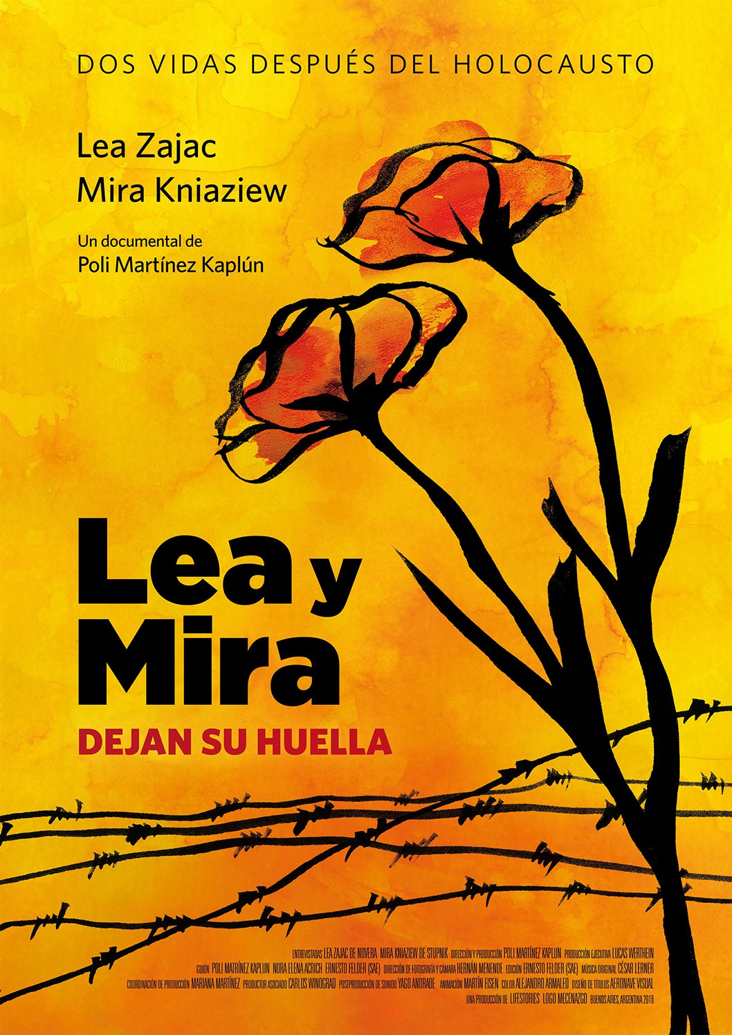 Extra Large Movie Poster Image for Lea y Mira dejan su huella 