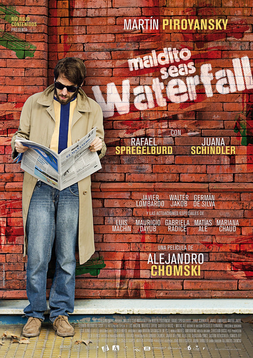 Extra Large Movie Poster Image for Maldito Seas Waterfall! 