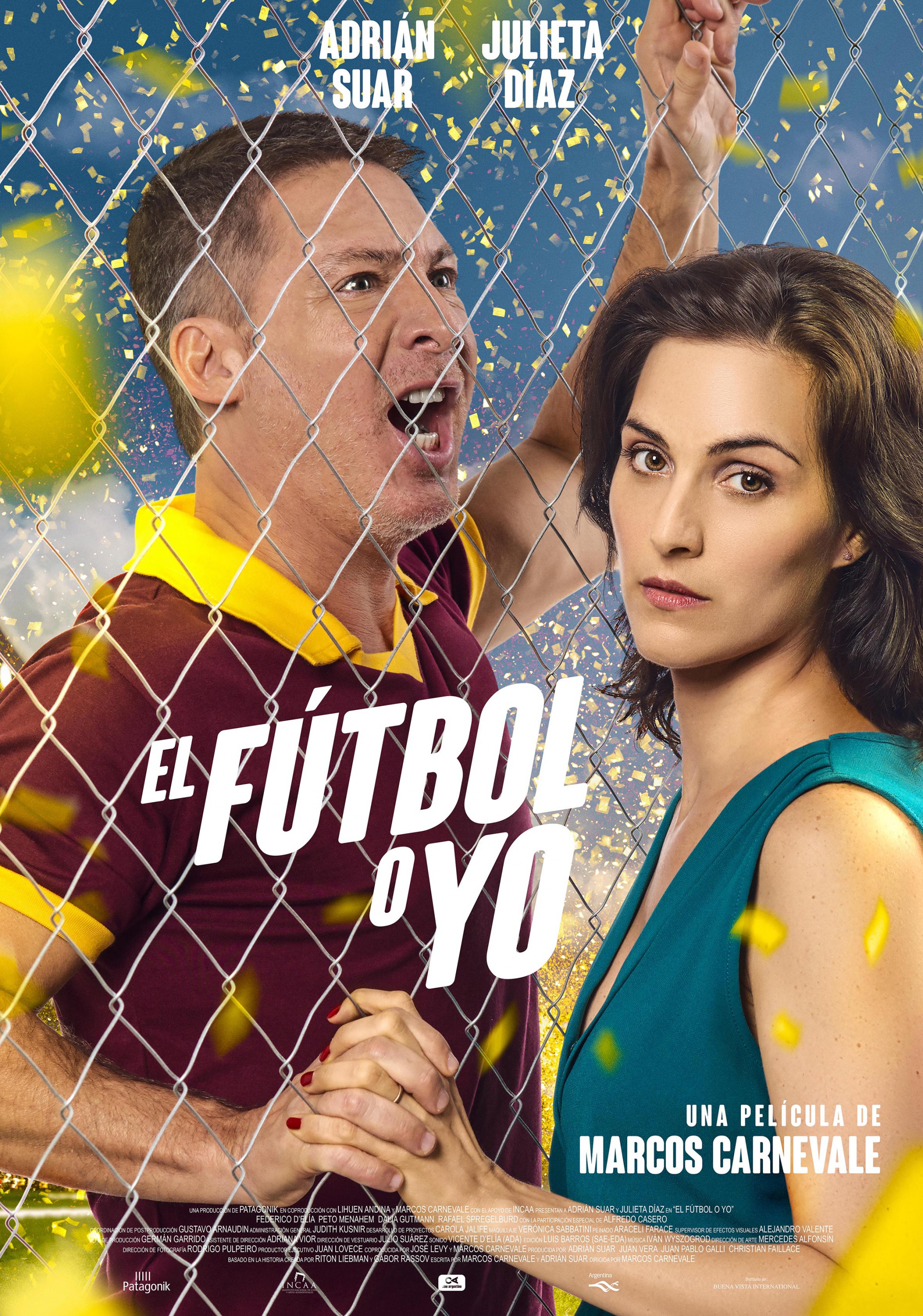 Mega Sized Movie Poster Image for El Fútbol o yo (#2 of 2)