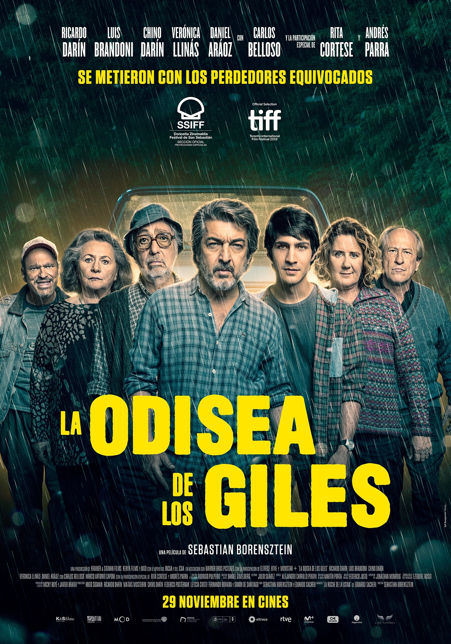Mega Sized Movie Poster Image for La odisea de los giles (#2 of 3)