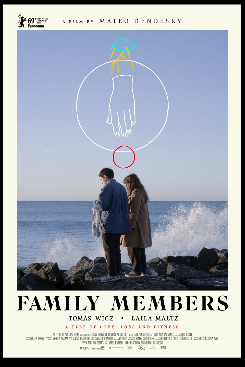 Extra Large Movie Poster Image for Los miembros de la familia 