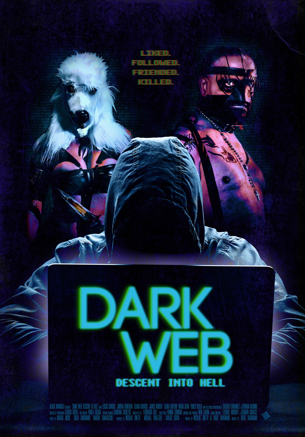 Extra Large Movie Poster Image for Dark Web: Descent Into Hell (#2 of 3)