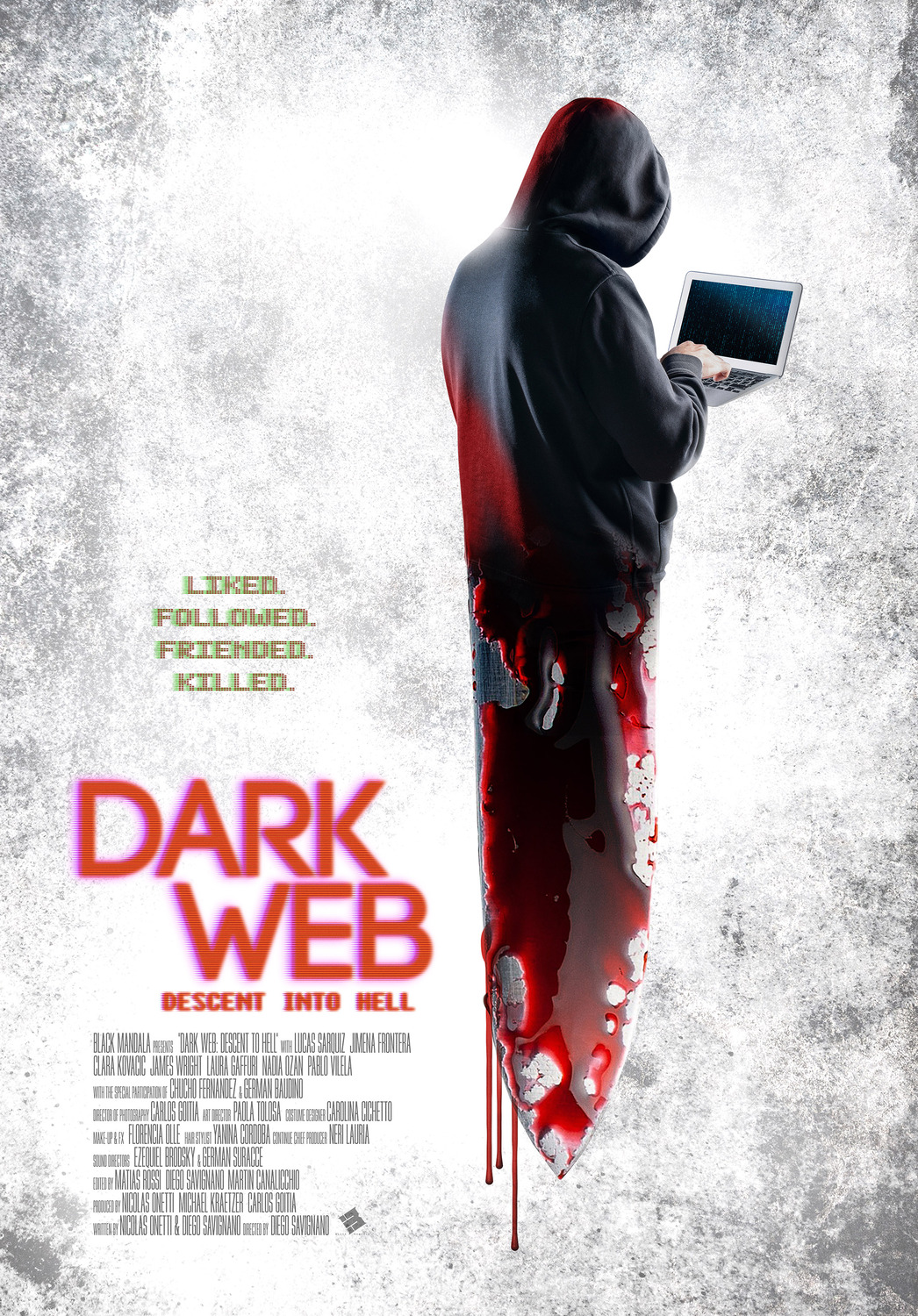 Extra Large Movie Poster Image for Dark Web: Descent Into Hell (#3 of 3)