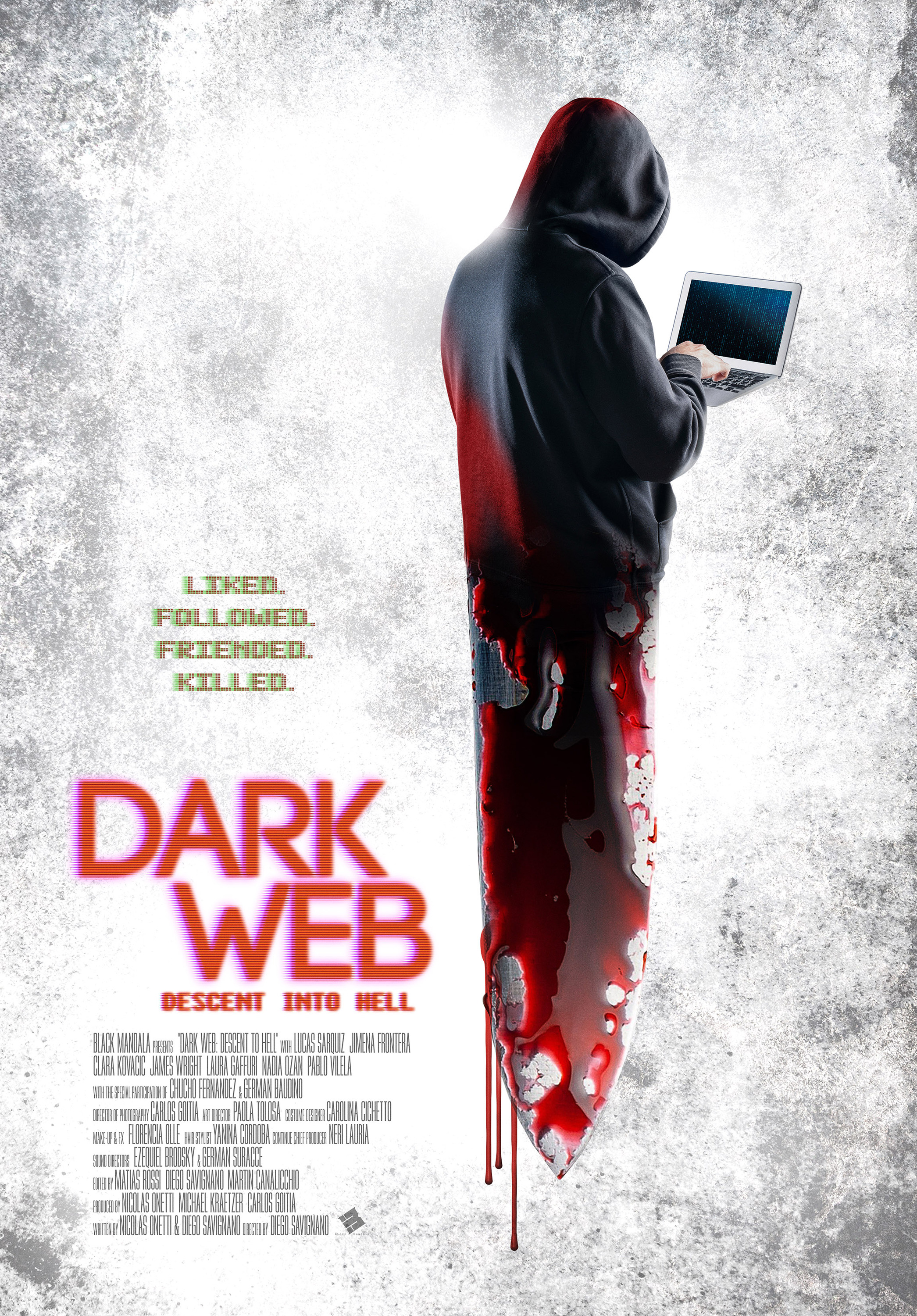 Mega Sized Movie Poster Image for Dark Web: Descent Into Hell (#3 of 3)