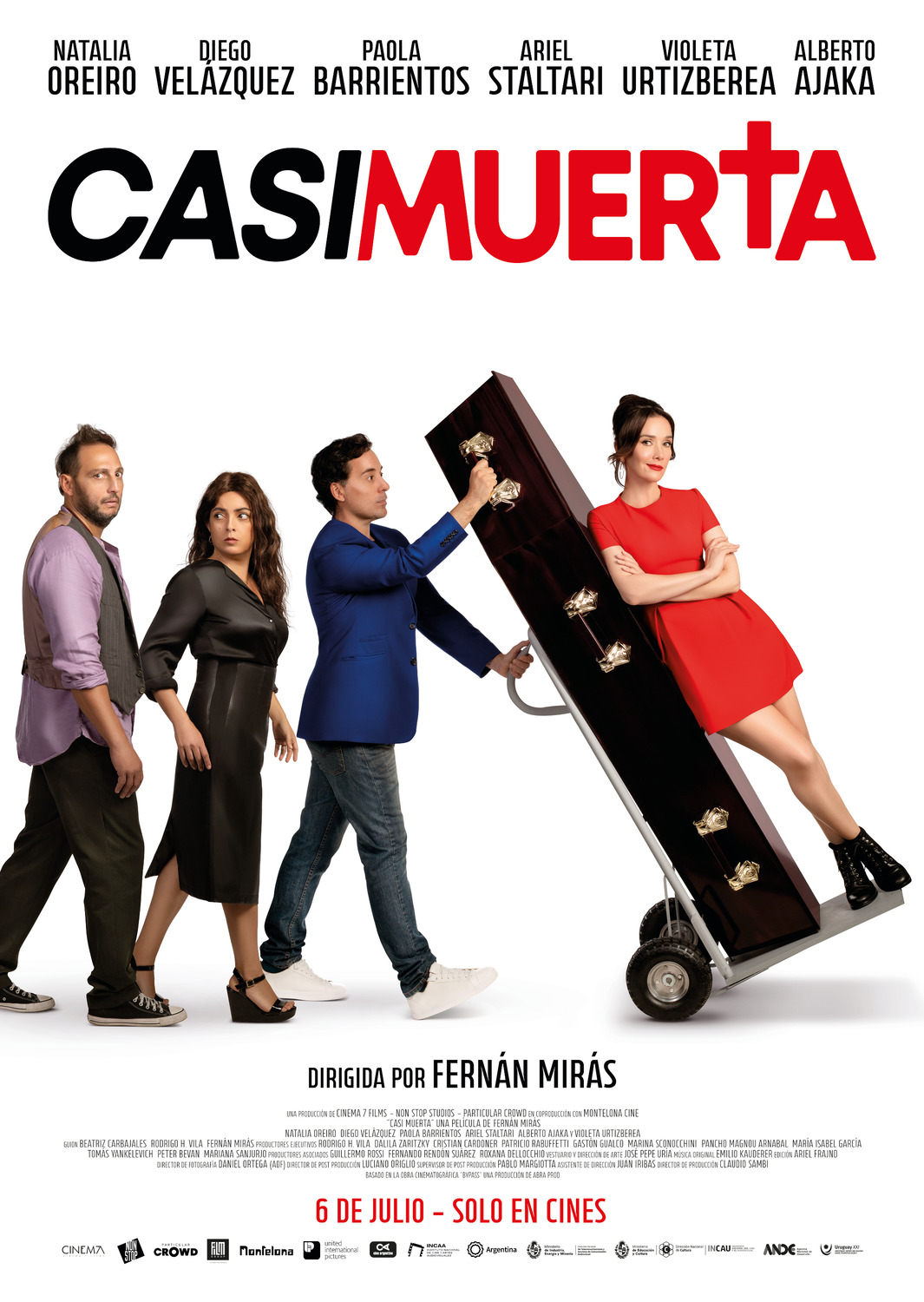 Extra Large Movie Poster Image for Casi muerta 