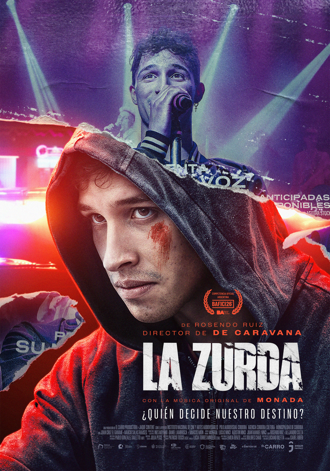 Extra Large Movie Poster Image for La Zurda 