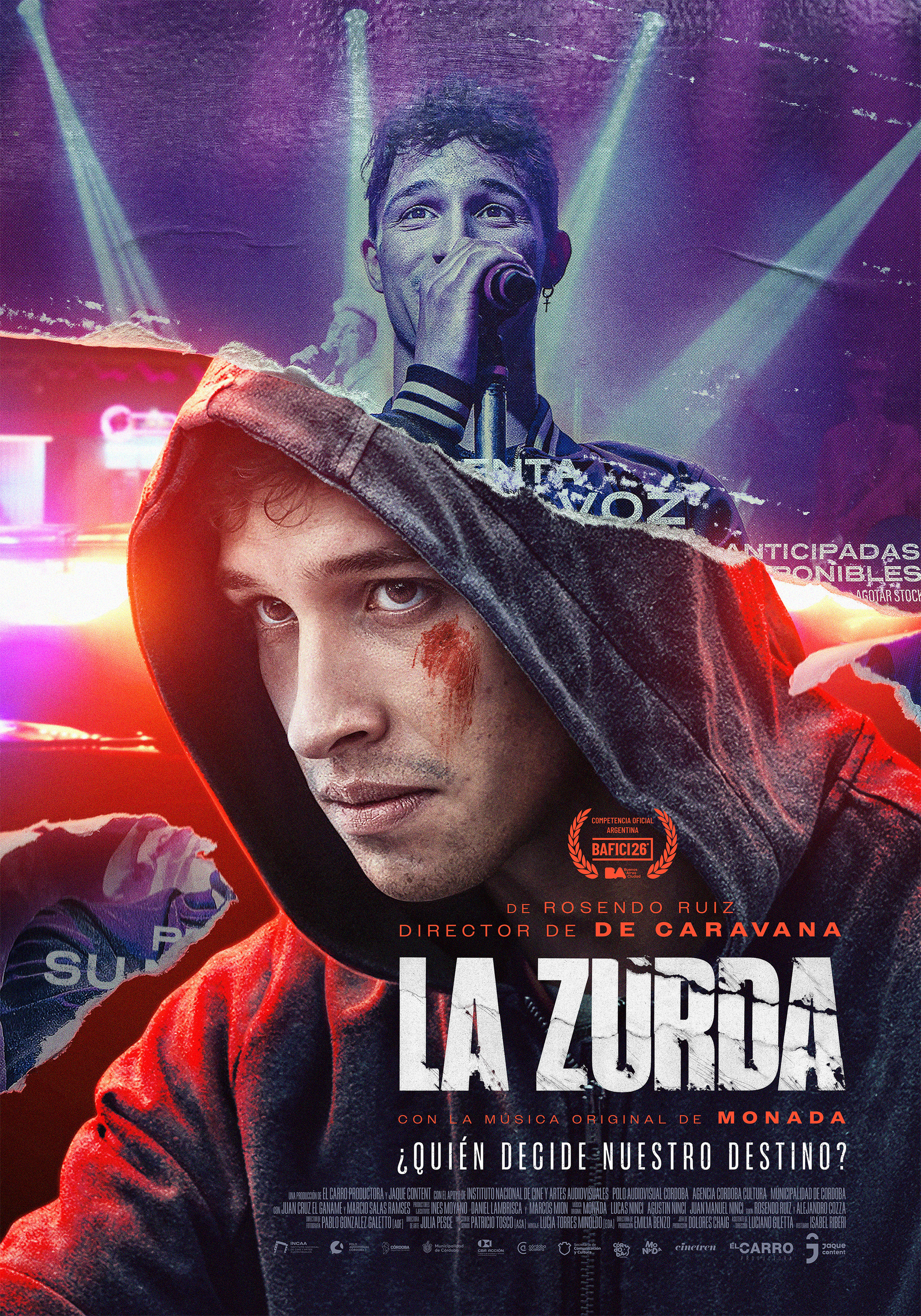 Mega Sized Movie Poster Image for La Zurda 