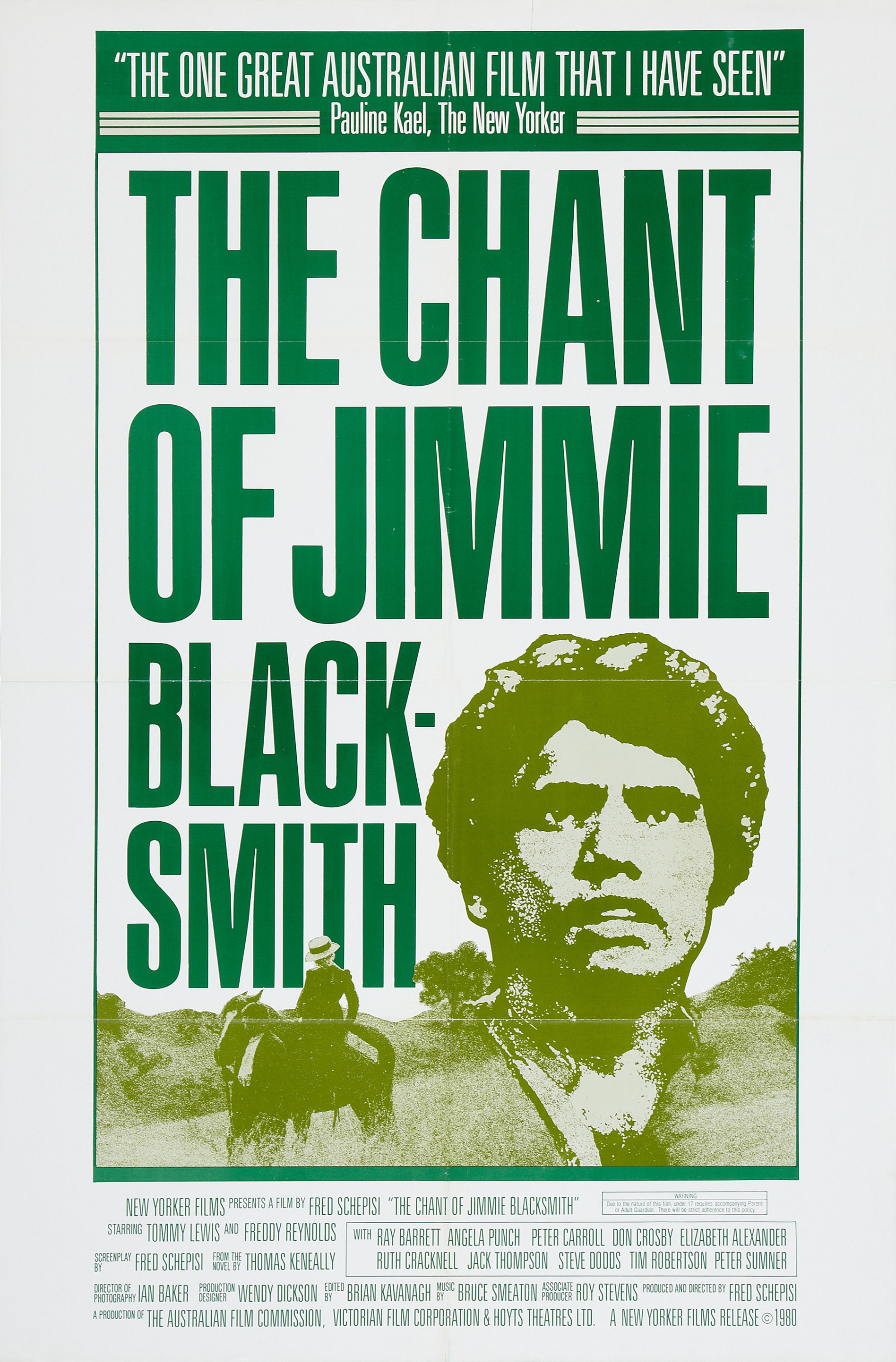 Mega Sized Movie Poster Image for The Chant of Jimmie Blacksmith 