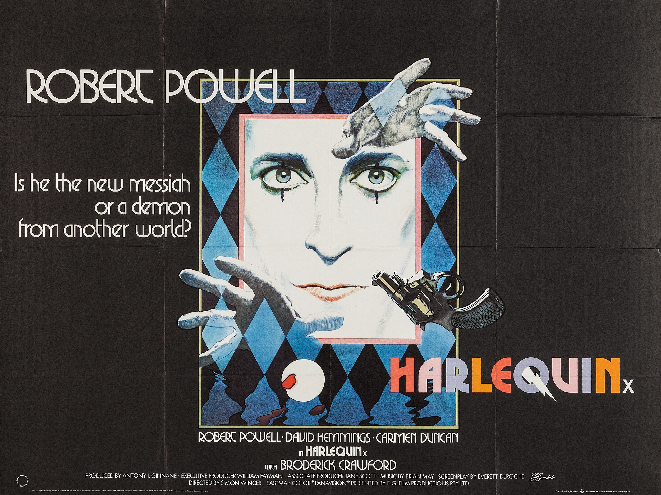 Mega Sized Movie Poster Image for Harlequin (#2 of 2)