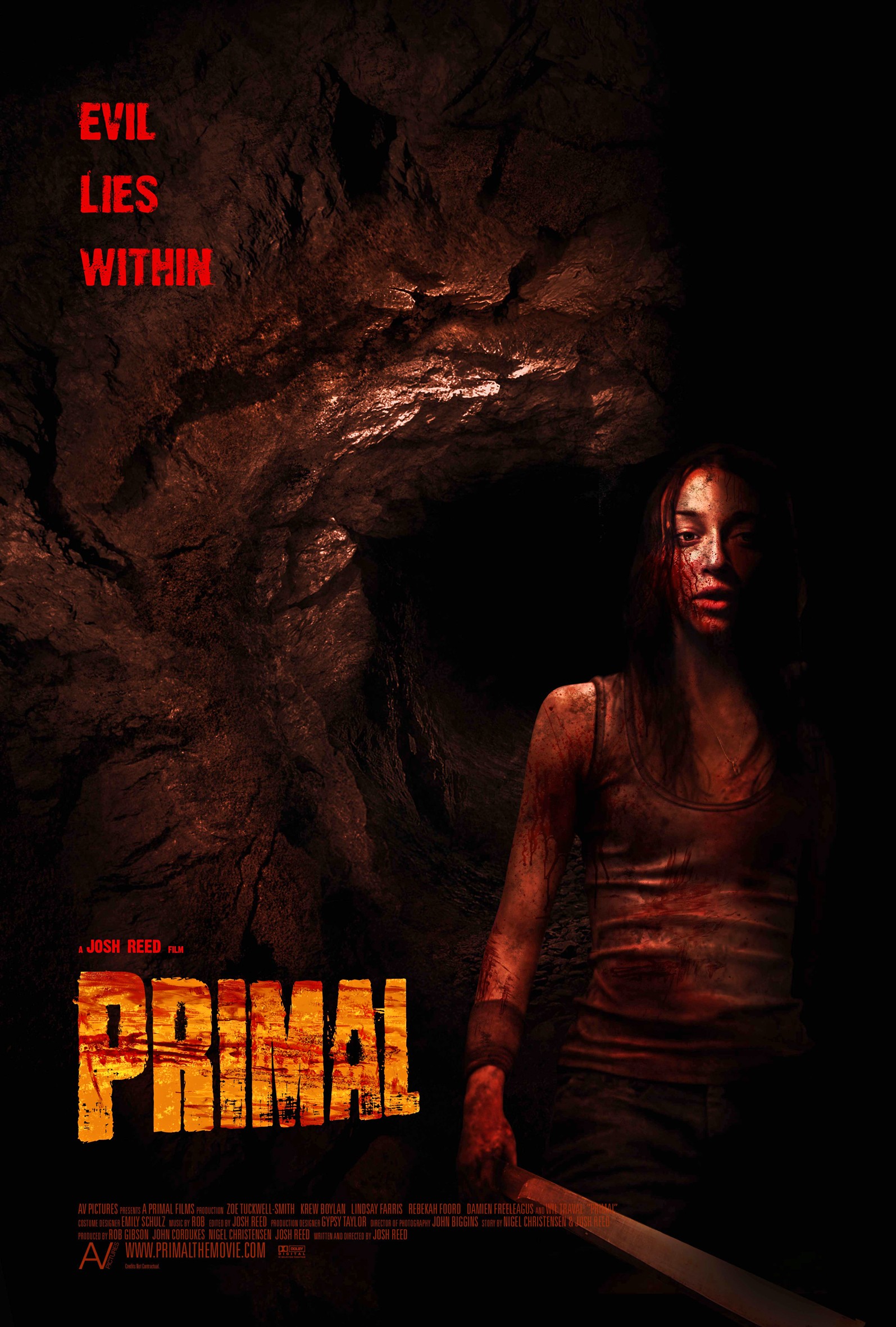 Mega Sized Movie Poster Image for Primal (#2 of 2)