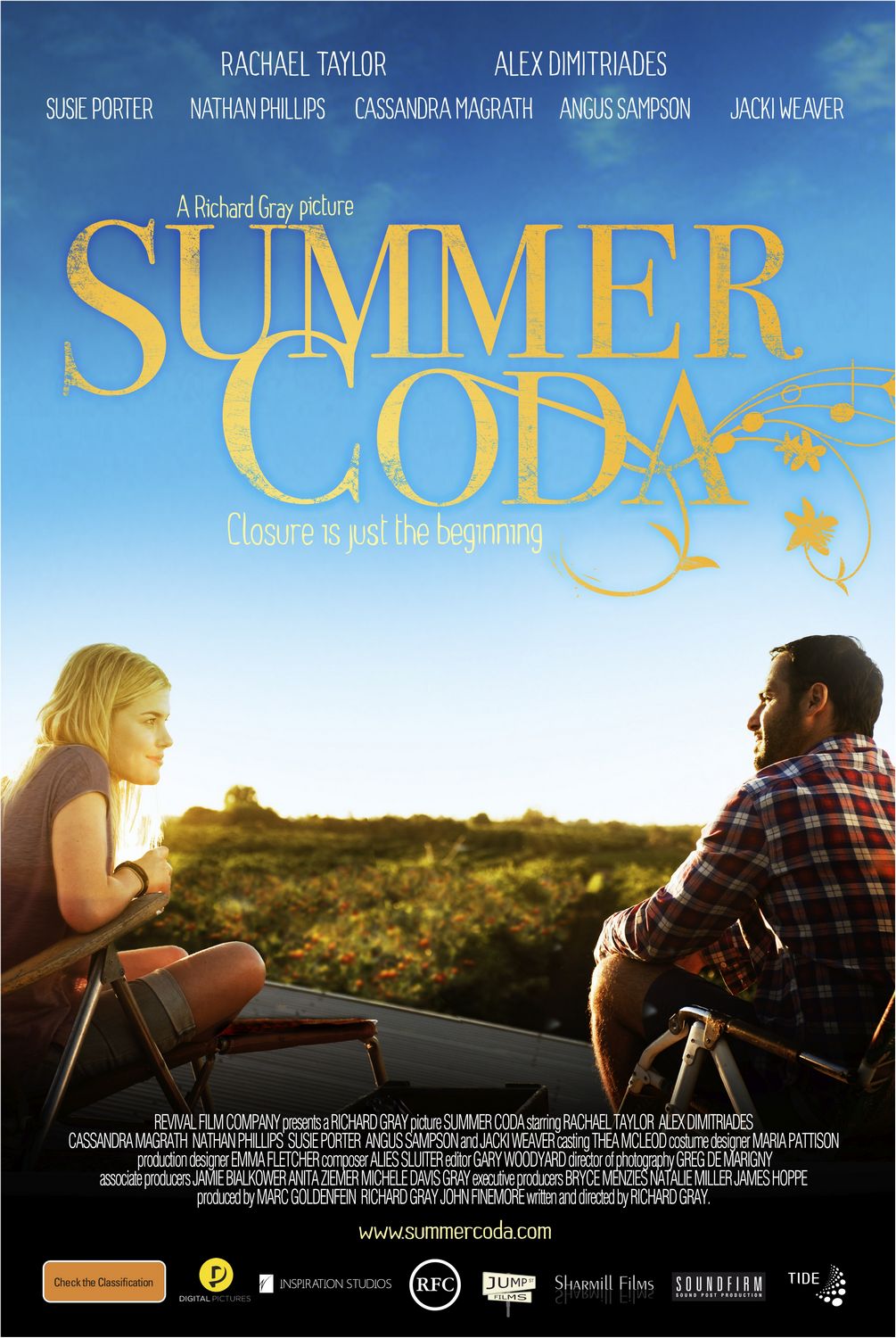 Extra Large Movie Poster Image for Summer Coda 