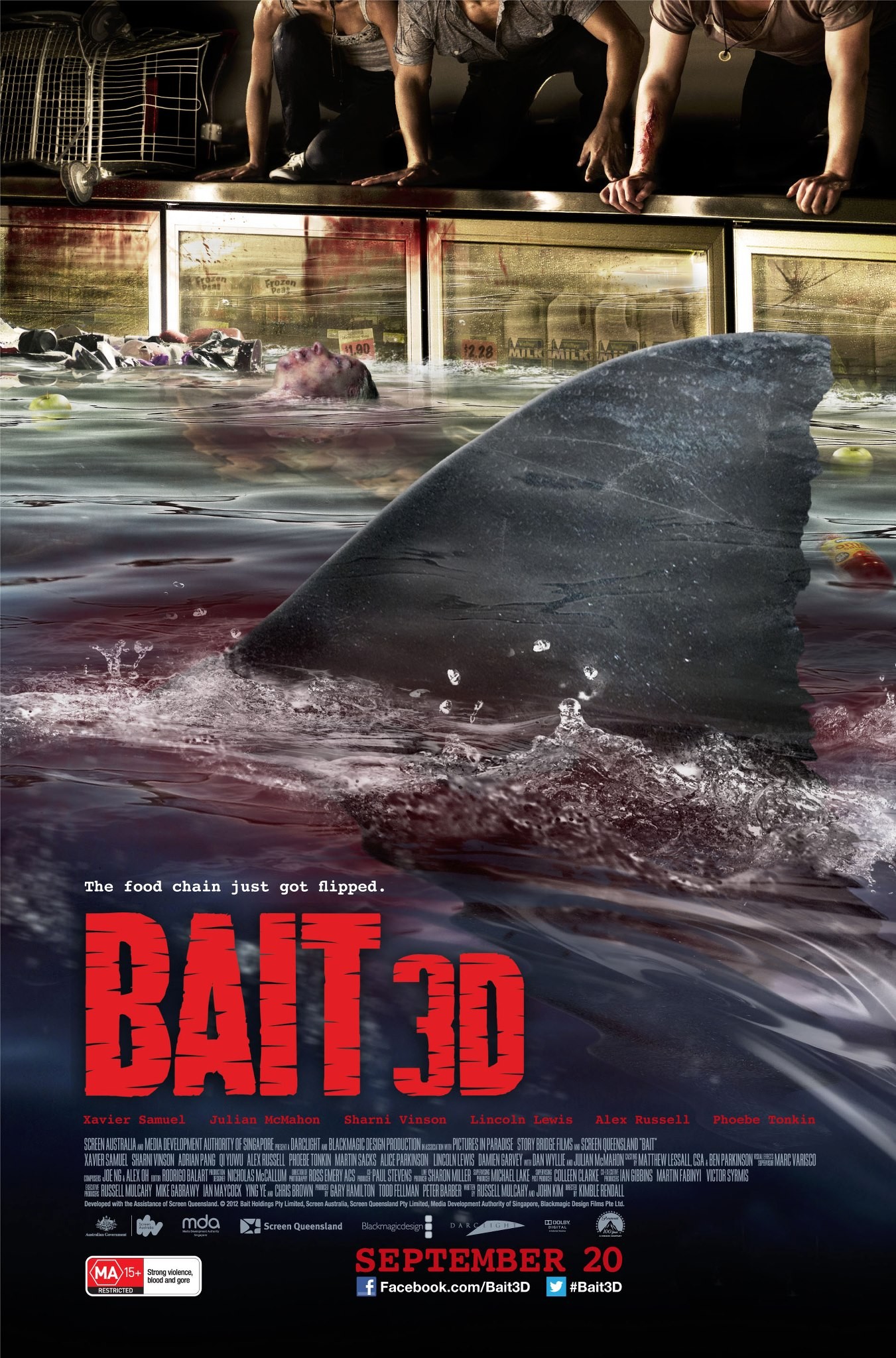Mega Sized Movie Poster Image for Bait (#2 of 2)