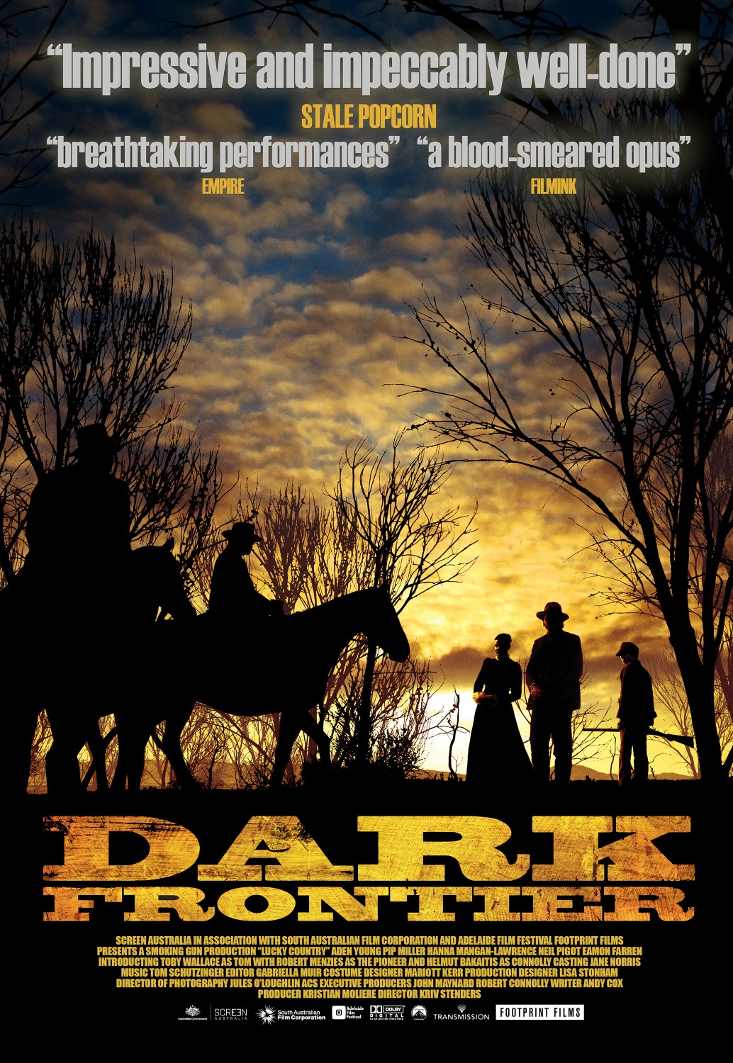 Extra Large Movie Poster Image for Dark Frontier 