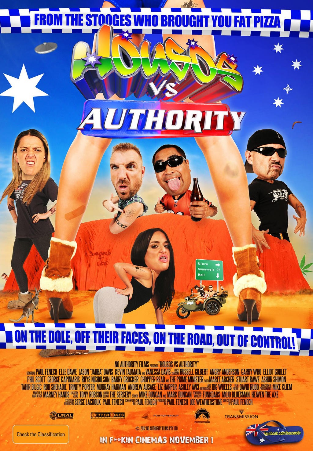 Extra Large Movie Poster Image for Housos vs. Authority 