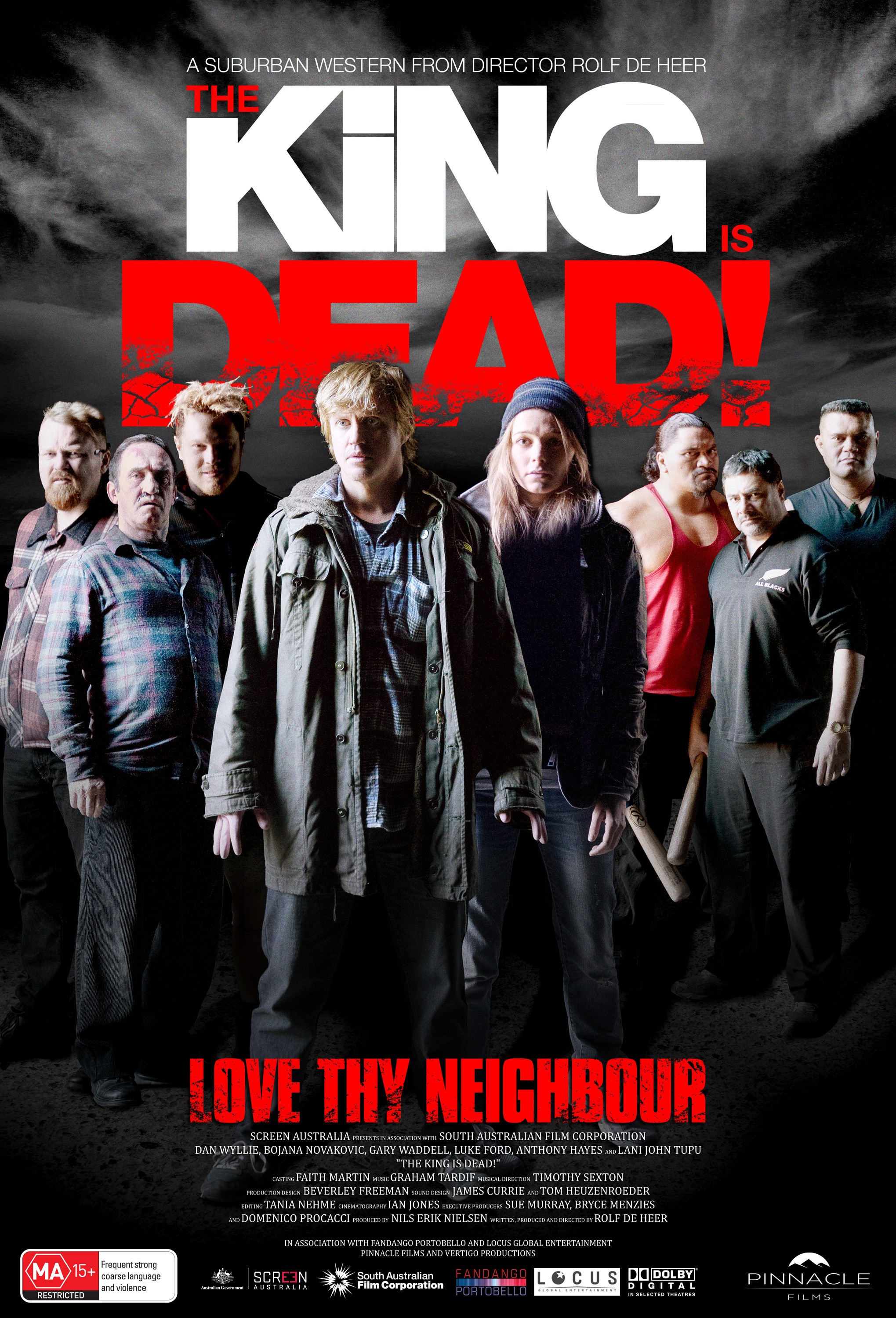 Mega Sized Movie Poster Image for The King Is Dead 