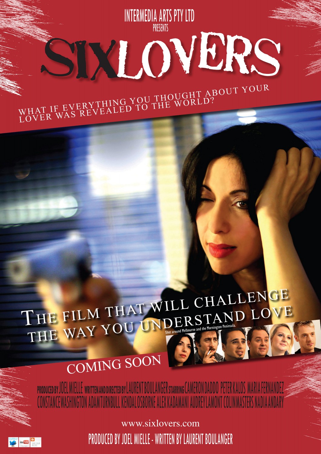 Extra Large Movie Poster Image for Six Lovers 