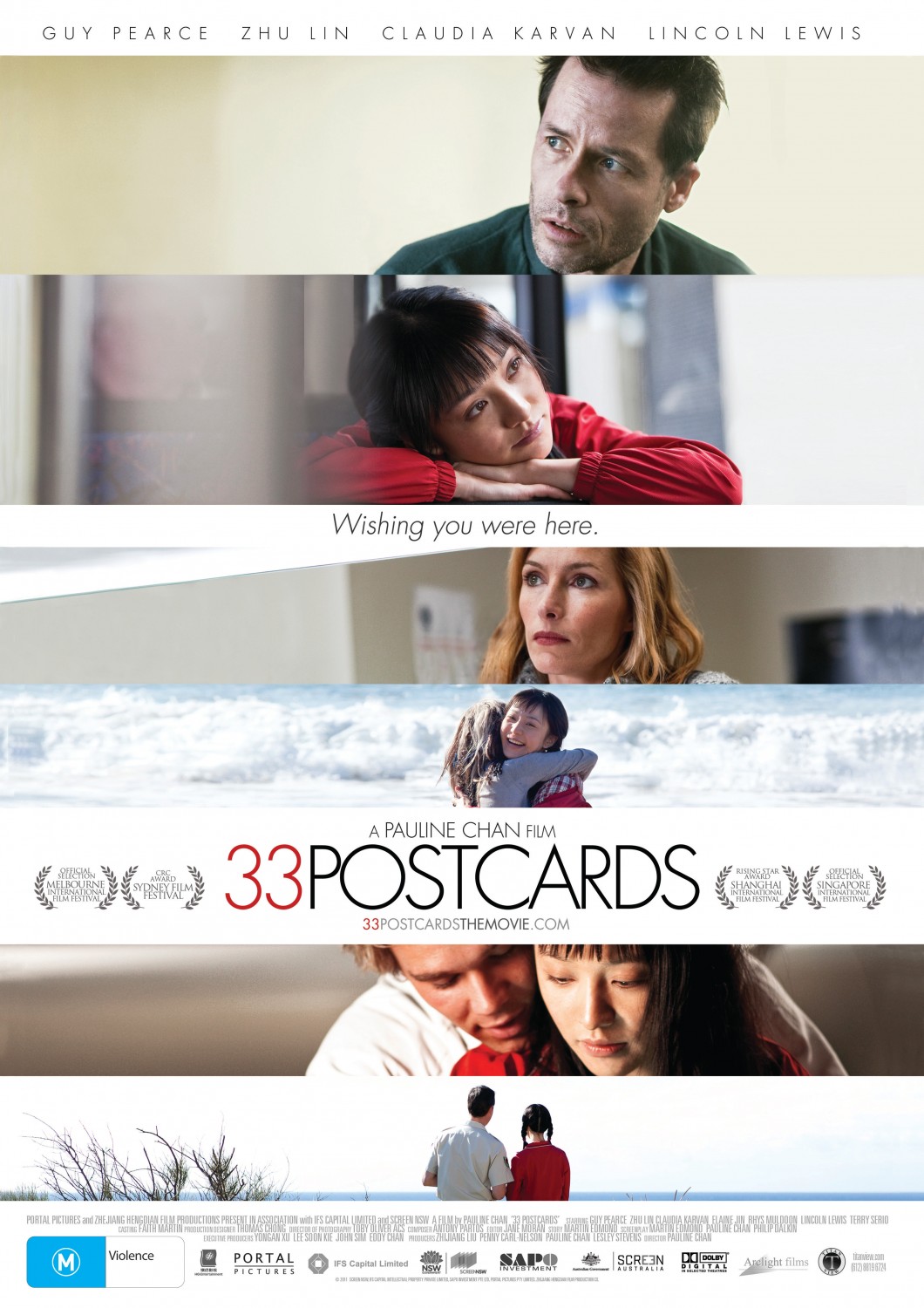 Extra Large Movie Poster Image for 33 Postcards 