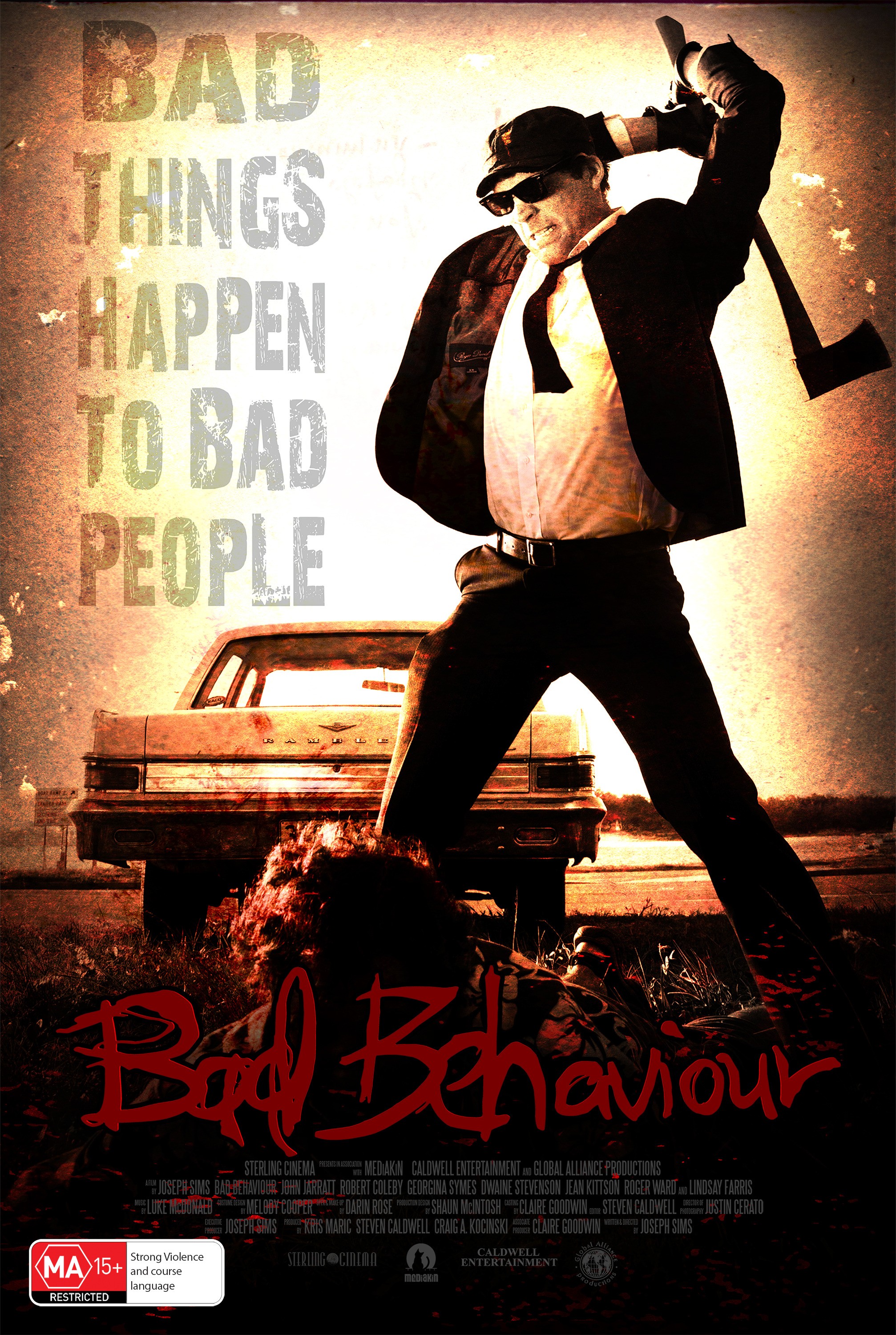Mega Sized Movie Poster Image for Bad Behaviour (#11 of 11)