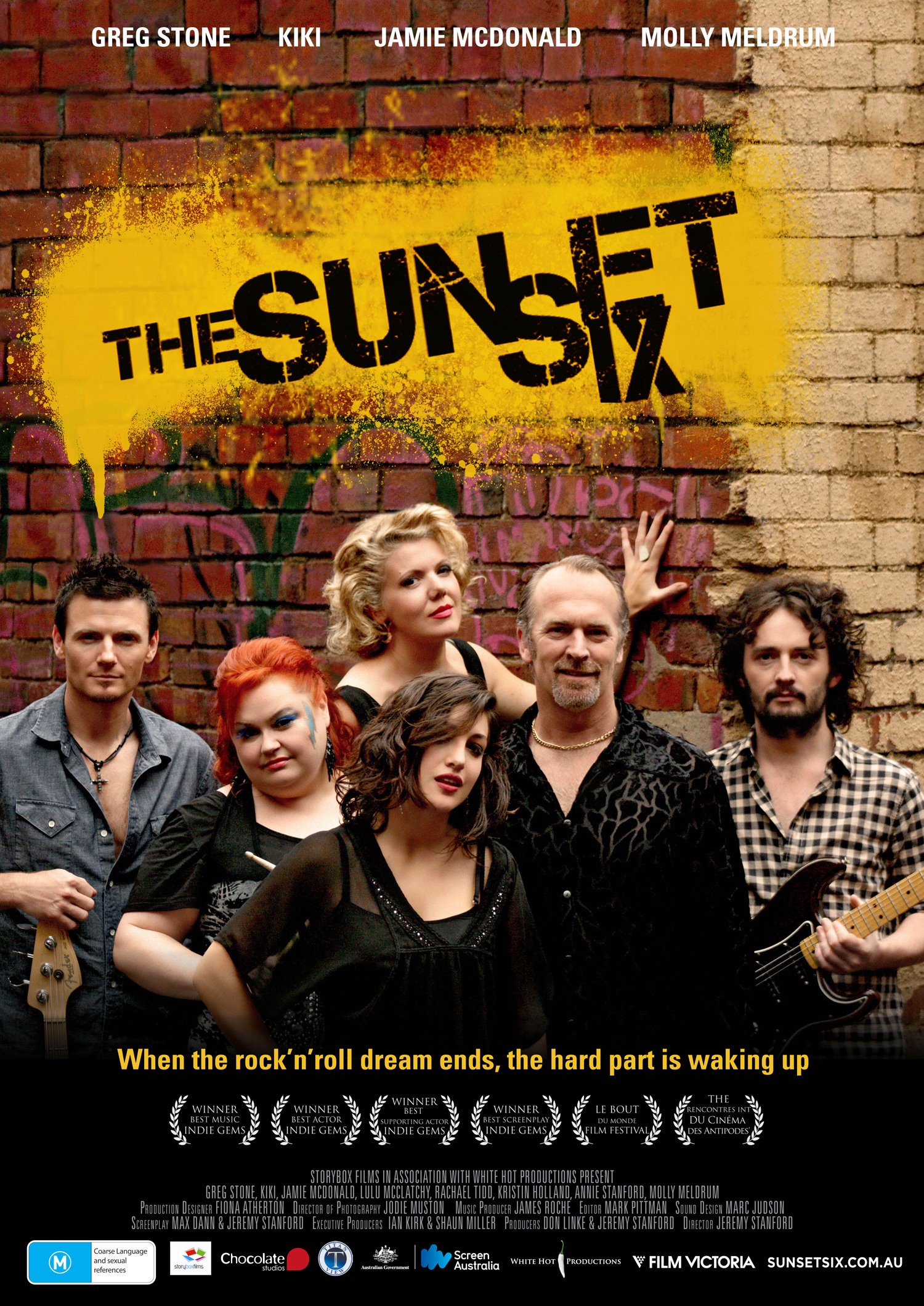 Mega Sized Movie Poster Image for The Sunset Six 