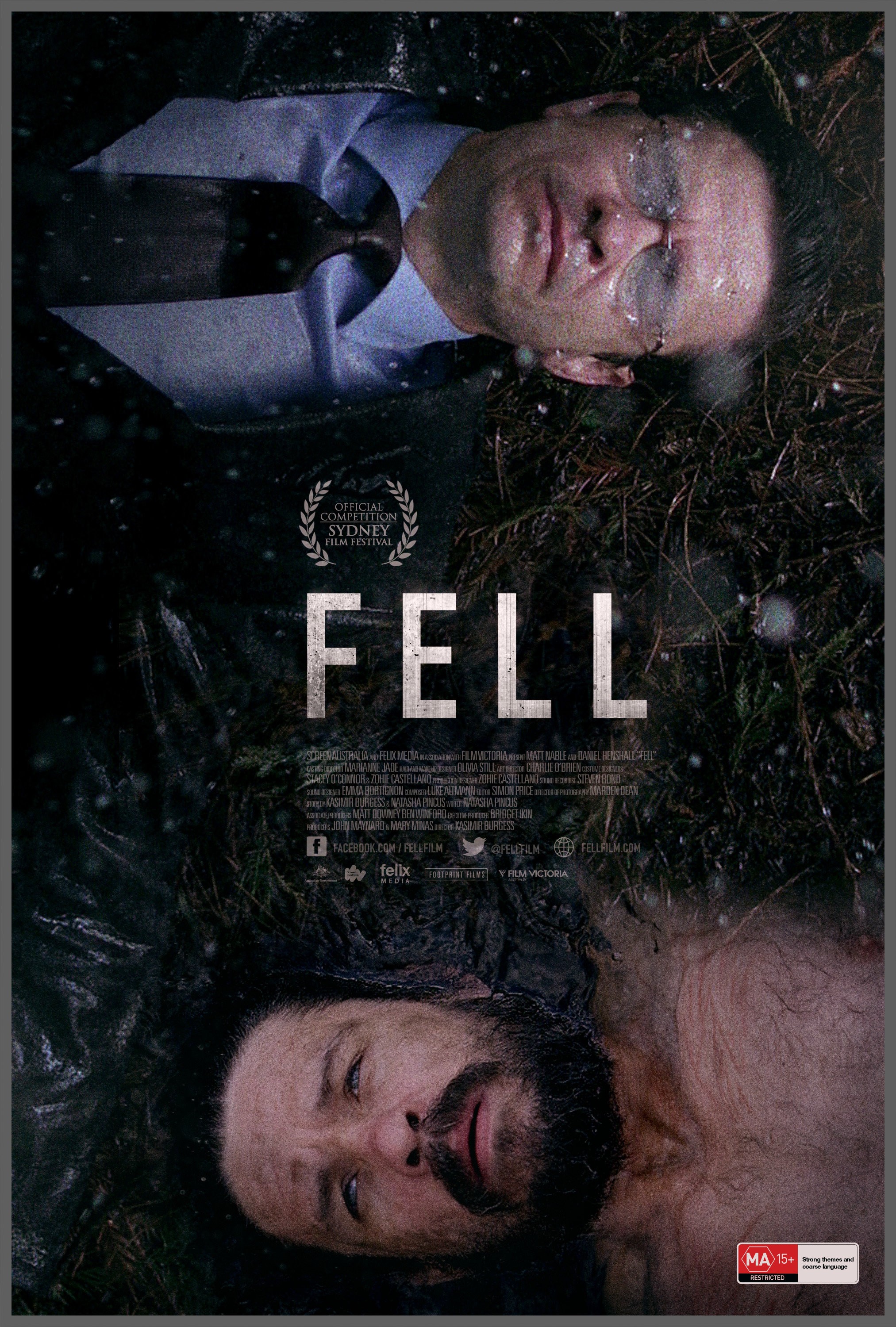 Mega Sized Movie Poster Image for Fell 