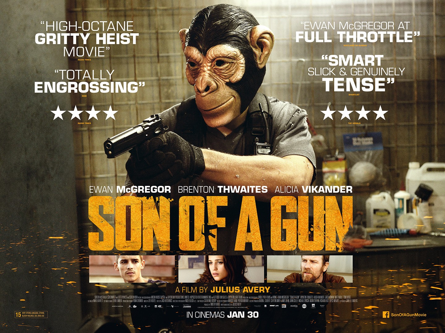 Extra Large Movie Poster Image for Son of a Gun (#9 of 9)
