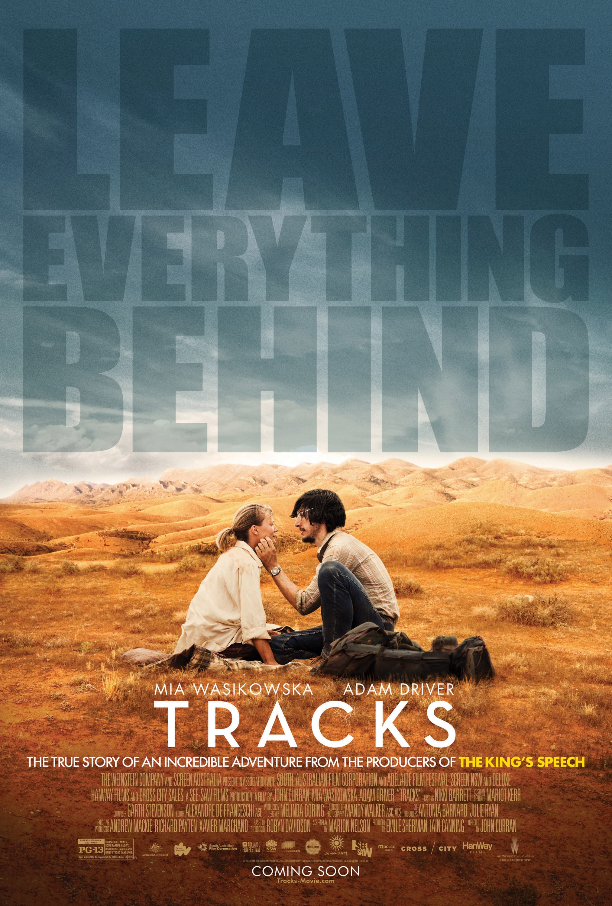 Mega Sized Movie Poster Image for Tracks (#4 of 5)
