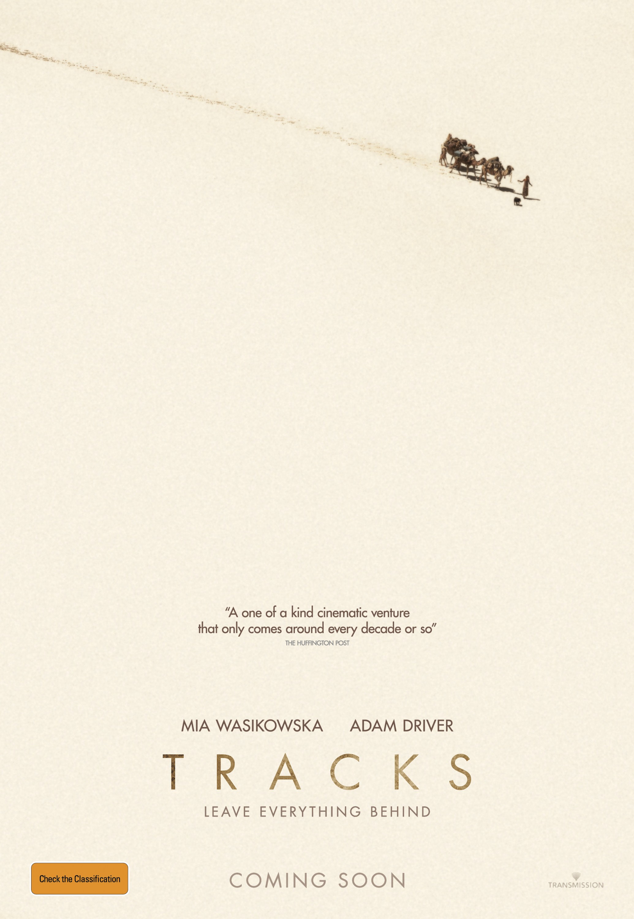 Mega Sized Movie Poster Image for Tracks (#1 of 5)