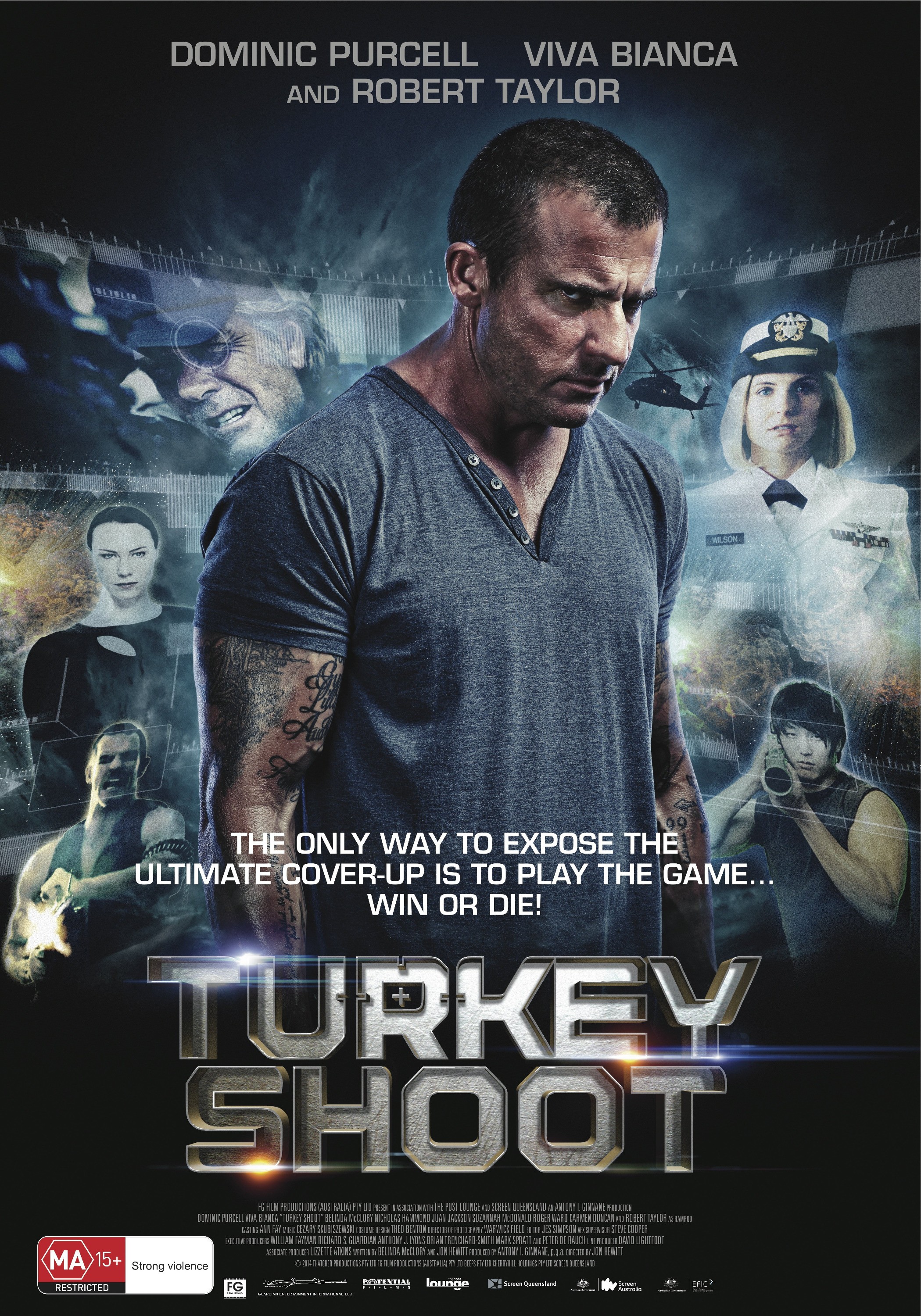 Mega Sized Movie Poster Image for Turkey Shoot (#1 of 2)