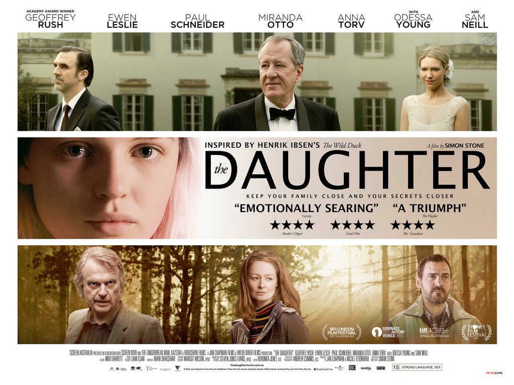 Extra Large Movie Poster Image for The Daughter (#2 of 2)