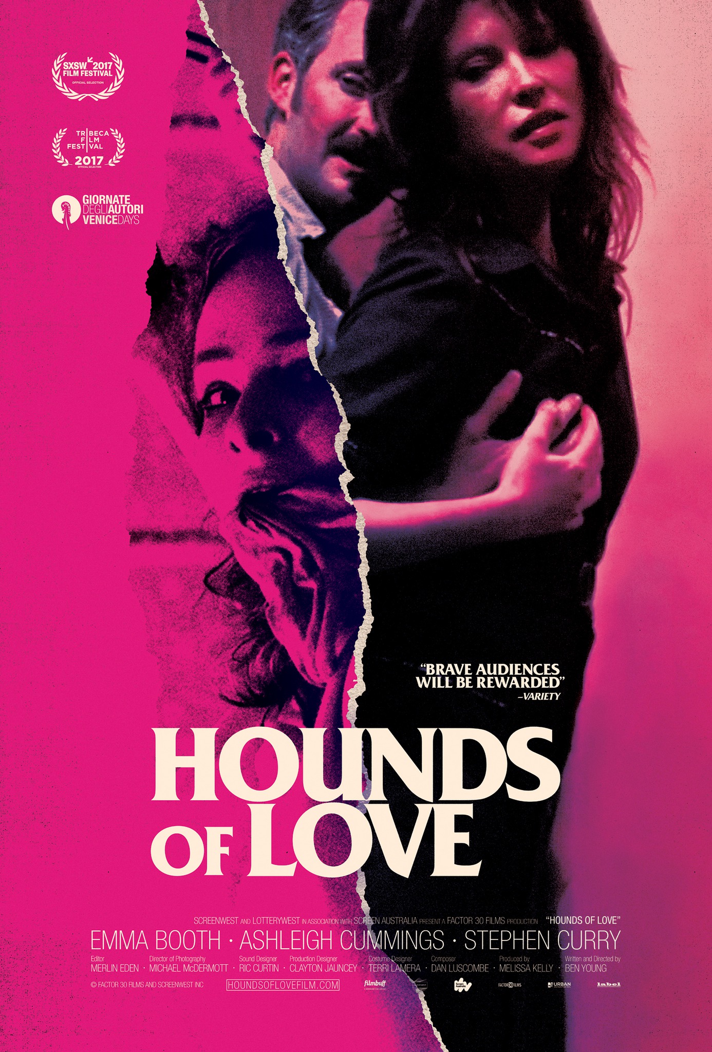 Mega Sized Movie Poster Image for Hounds of Love (#1 of 2)