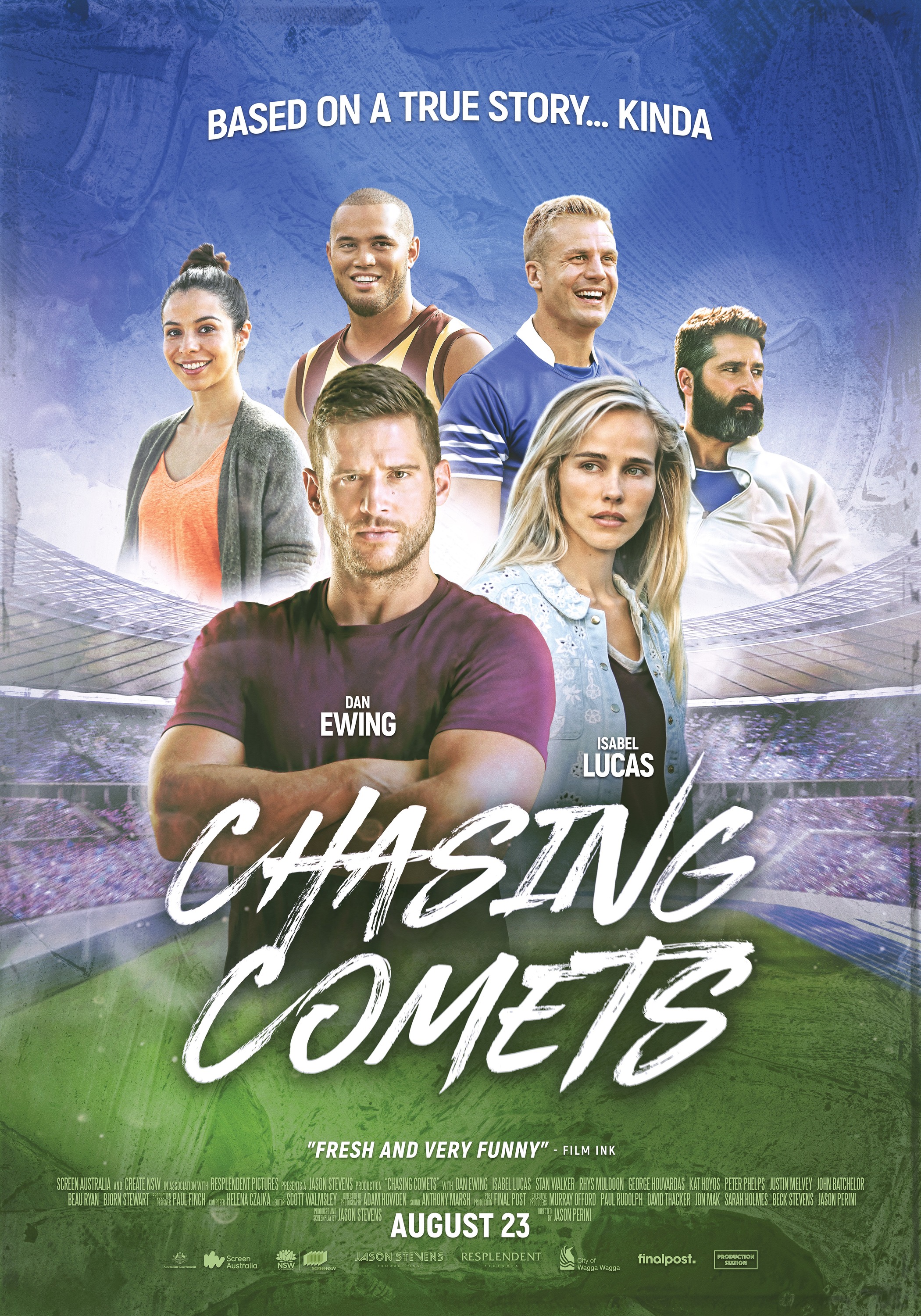 Mega Sized Movie Poster Image for Chasing Comets 