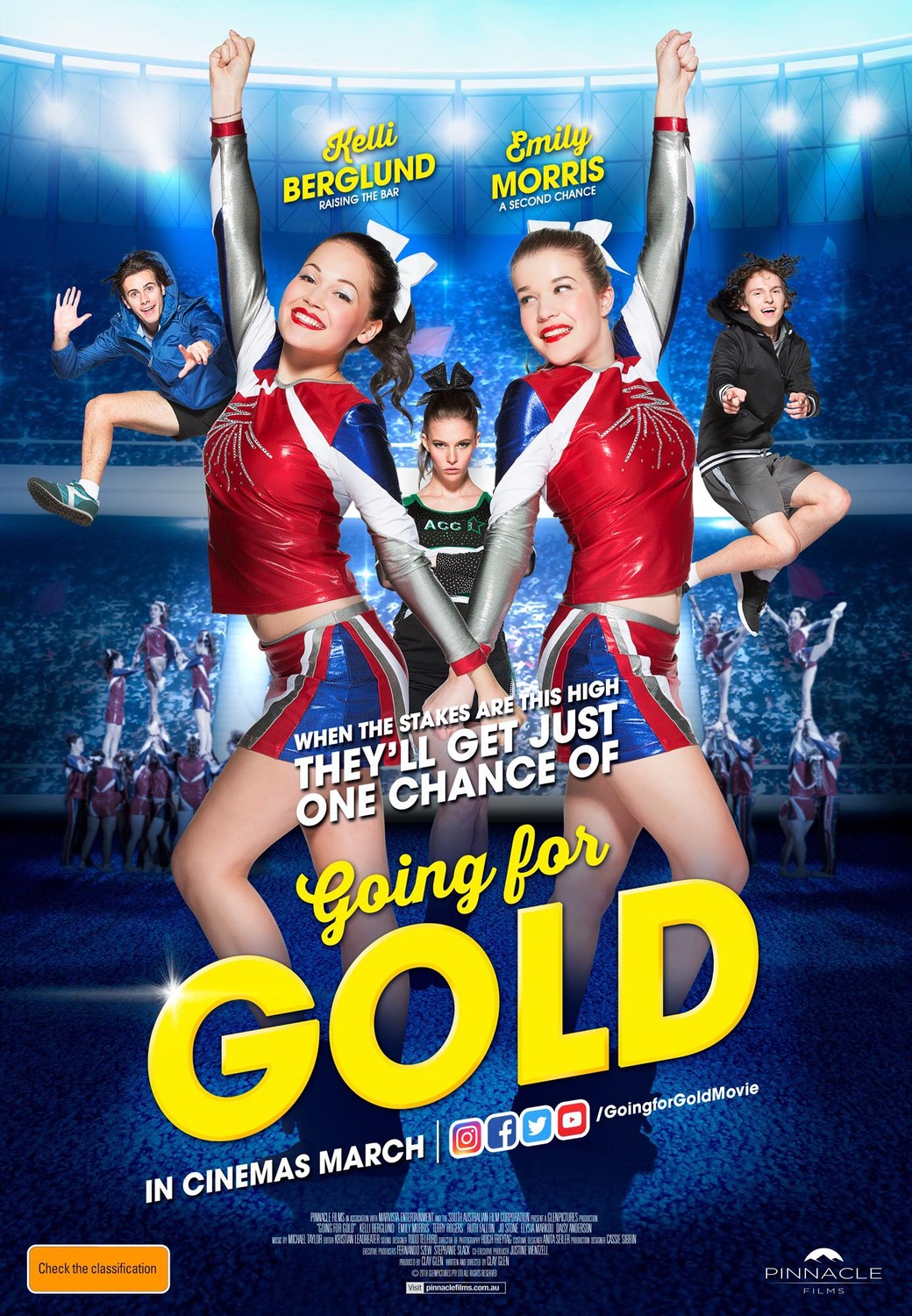 Extra Large Movie Poster Image for Going for Gold 