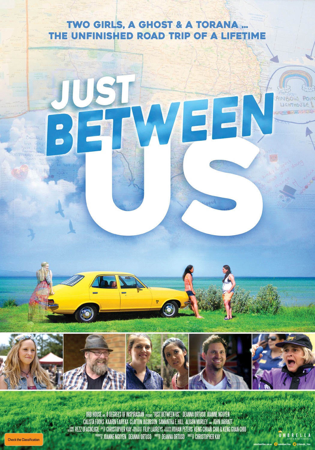 Extra Large Movie Poster Image for Just Between Us 