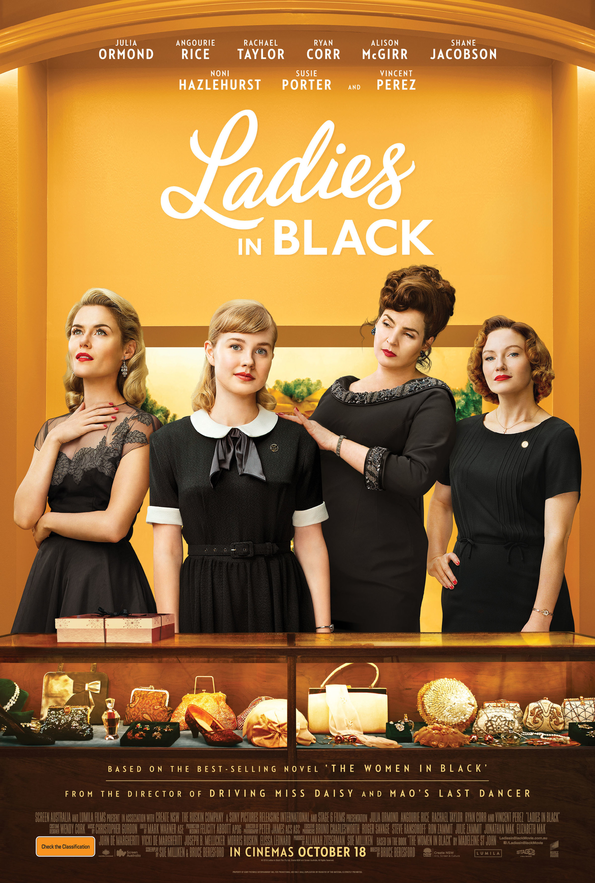 Mega Sized Movie Poster Image for Ladies in Black 