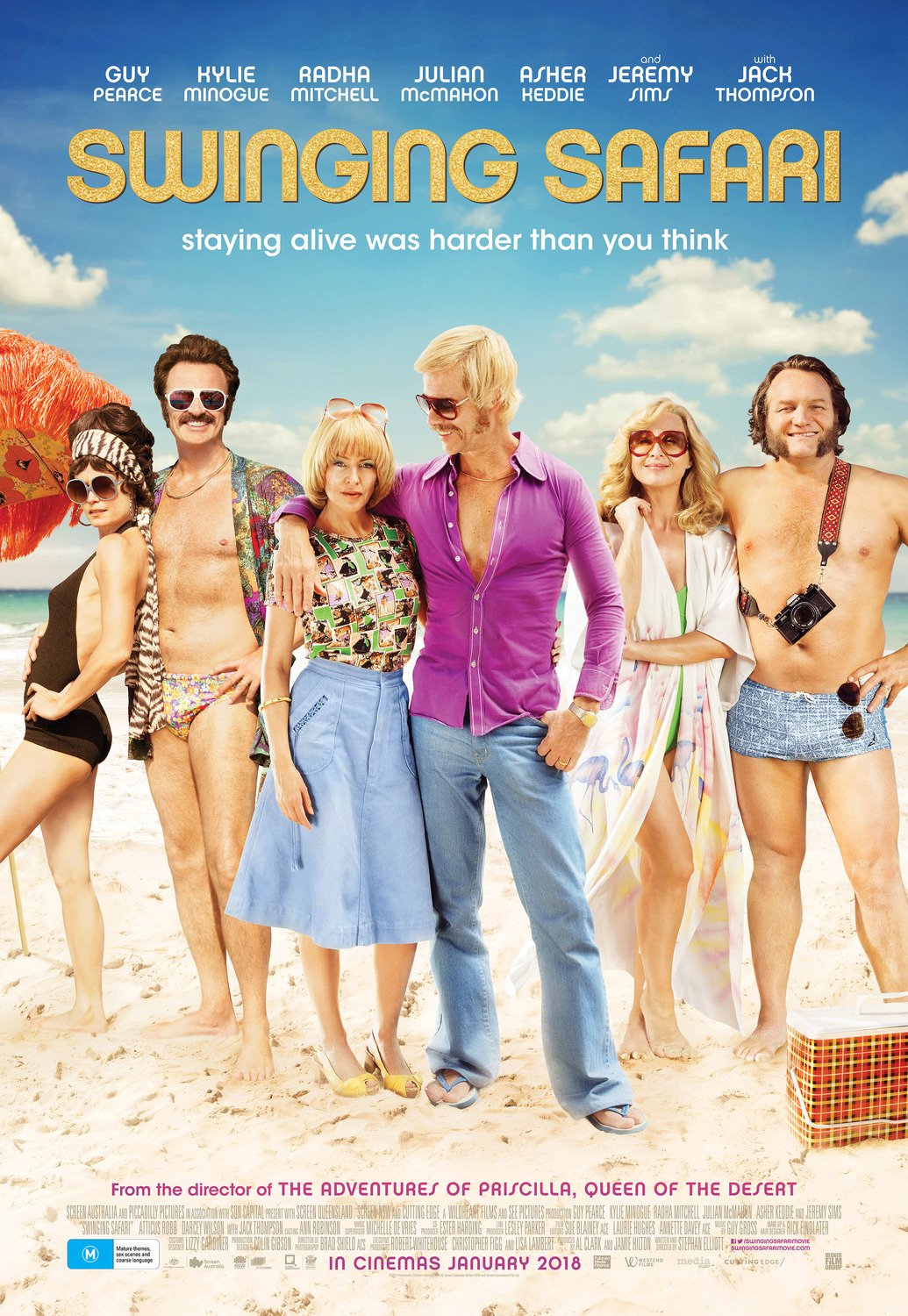 Extra Large Movie Poster Image for Swinging Safari (#2 of 2)