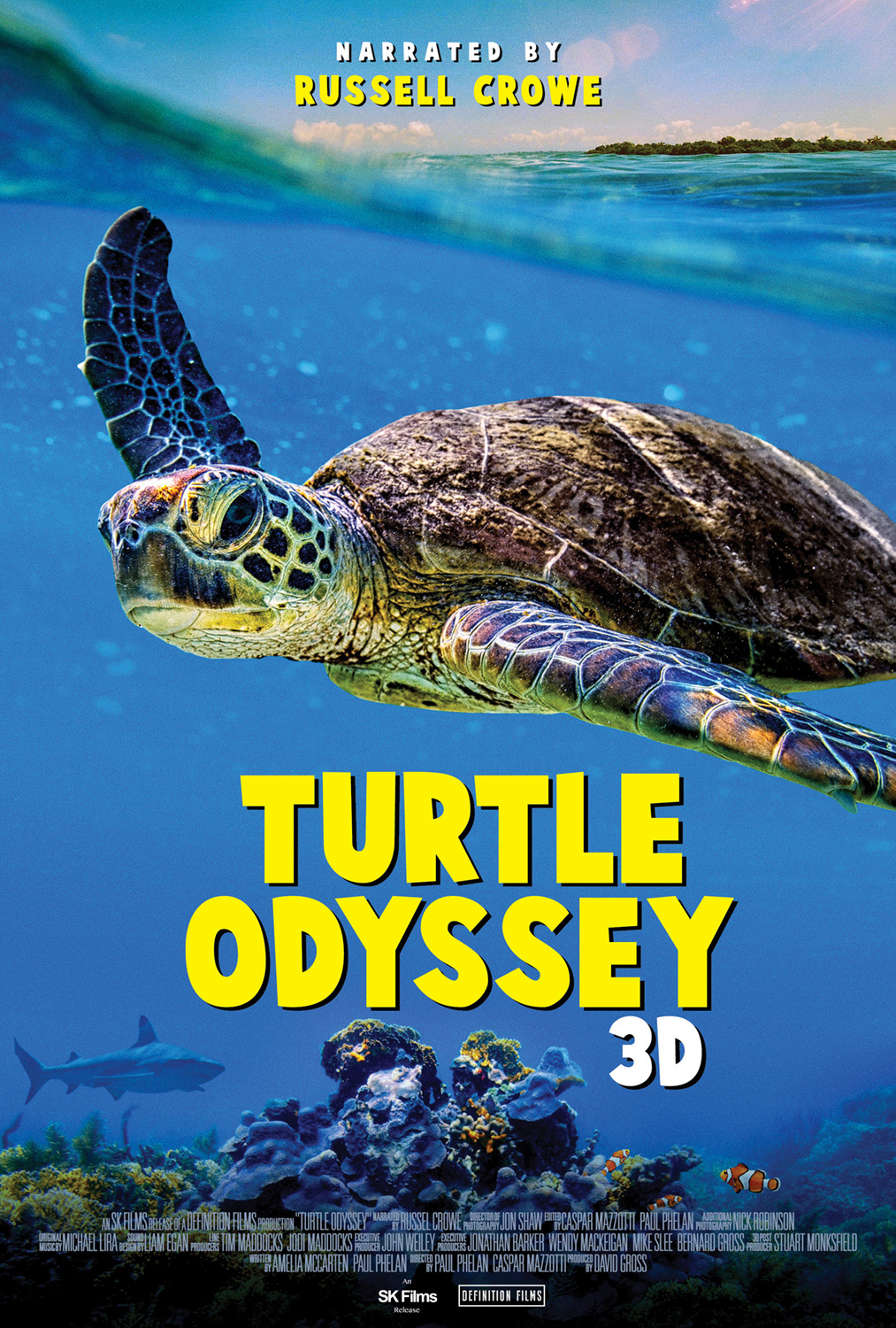 Extra Large Movie Poster Image for Turtle Odyssey (#1 of 2)