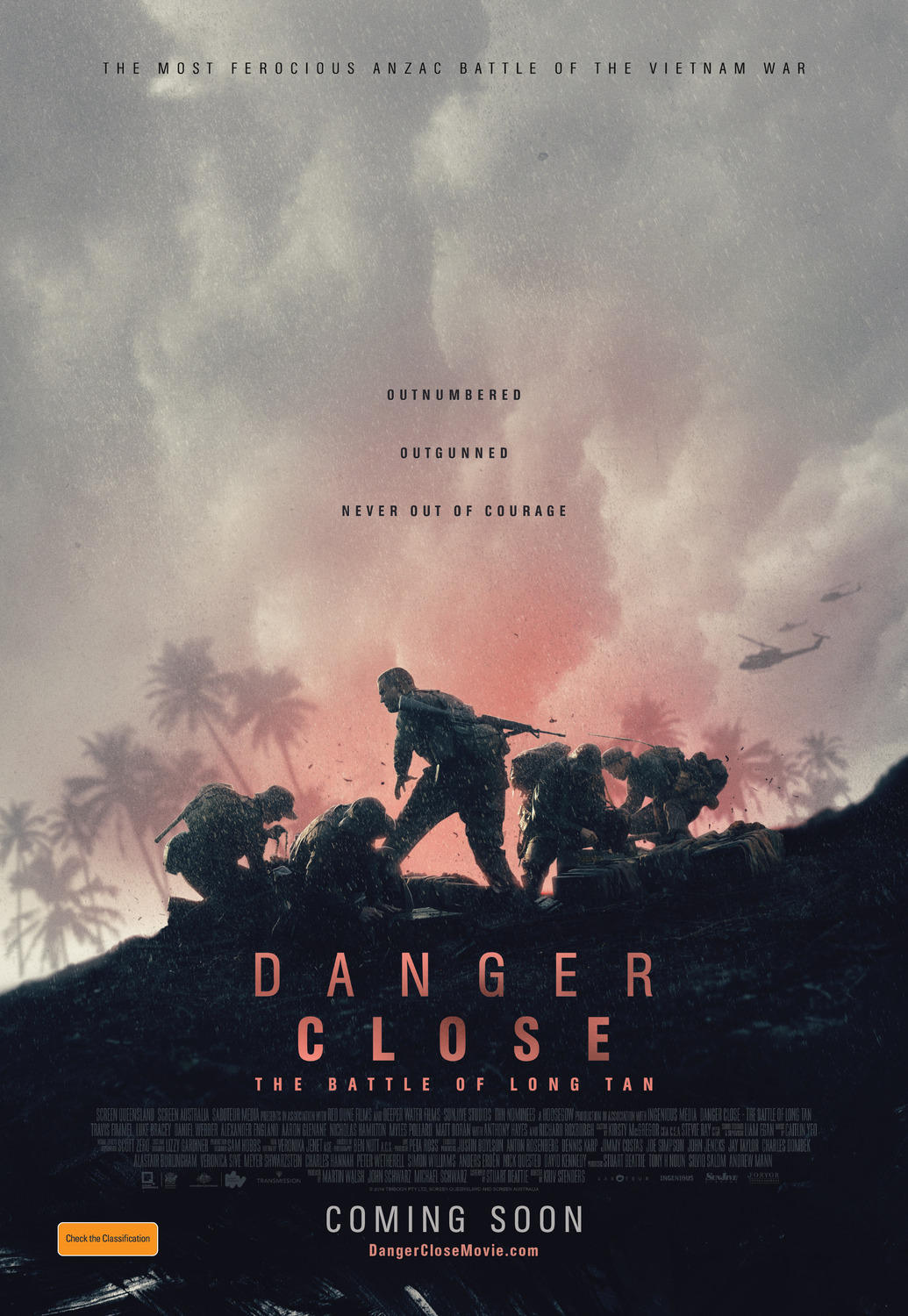 Extra Large Movie Poster Image for Danger Close: The Battle of Long Tan (#1 of 2)