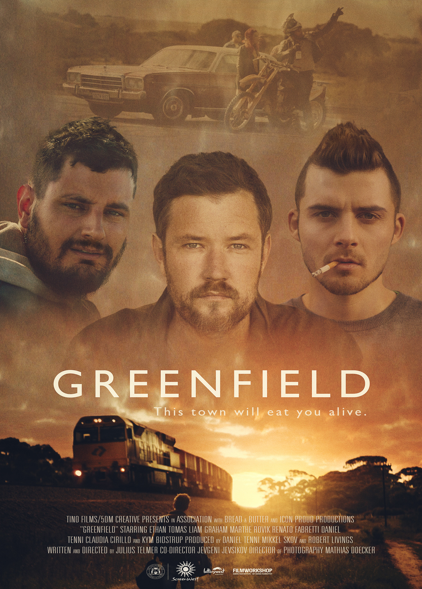 Mega Sized Movie Poster Image for Greenfield 
