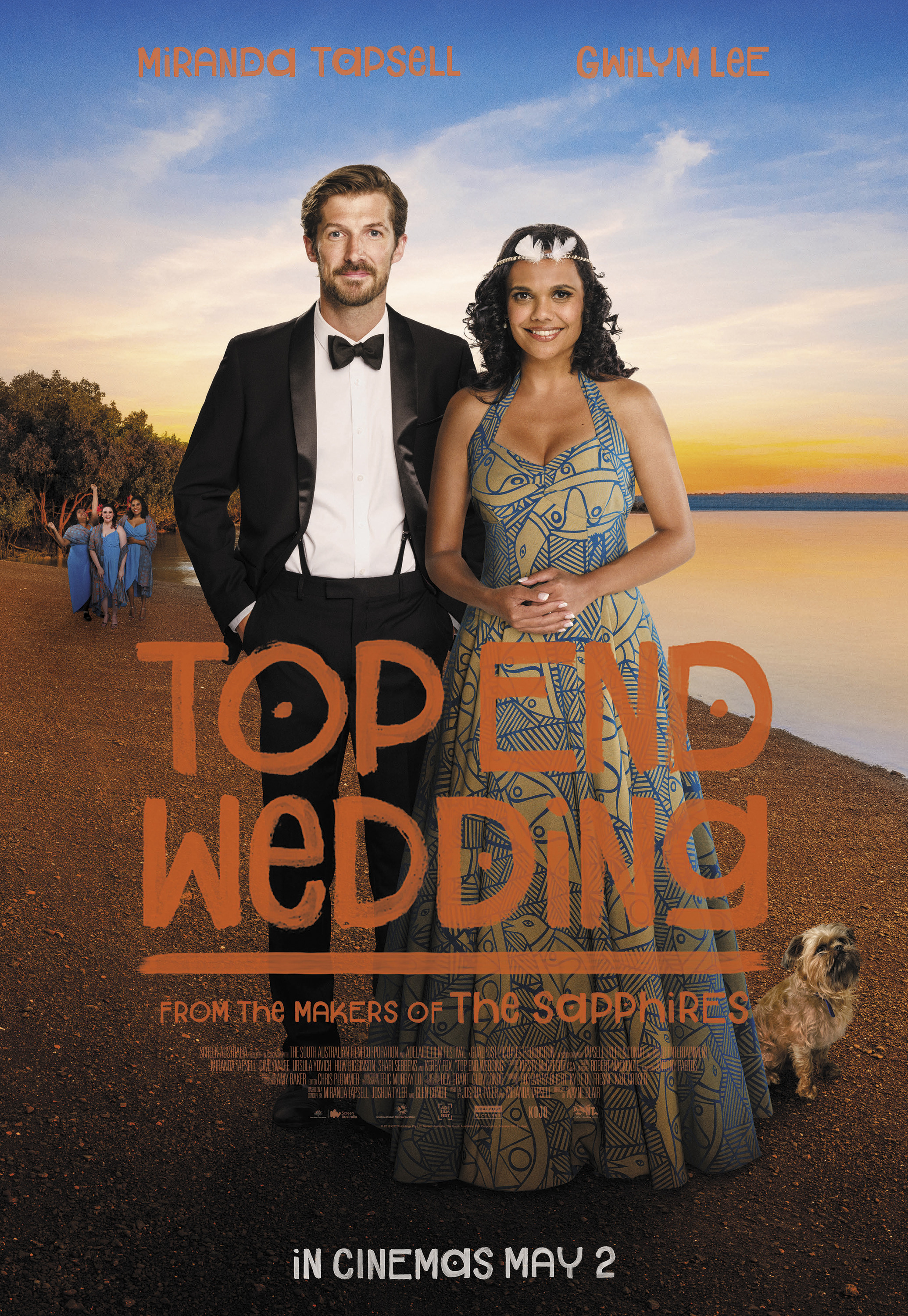 Mega Sized Movie Poster Image for Top End Wedding 