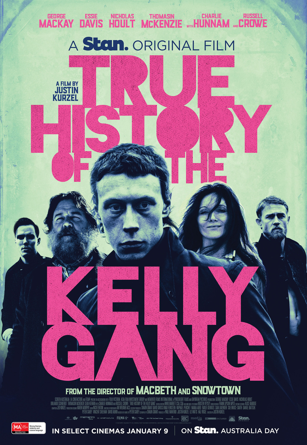 Extra Large Movie Poster Image for True History of the Kelly Gang (#1 of 8)