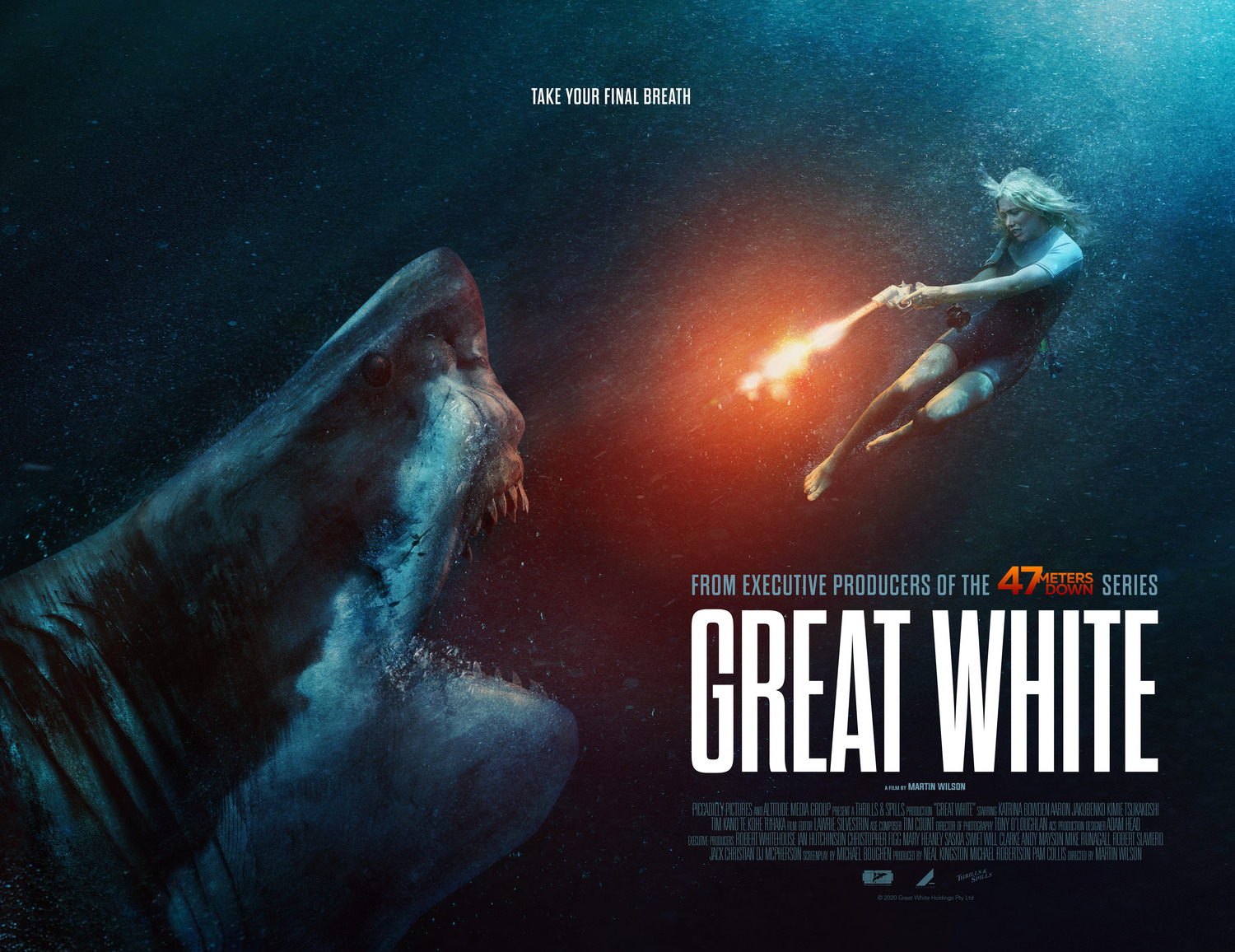 Extra Large Movie Poster Image for Great White (#2 of 3)