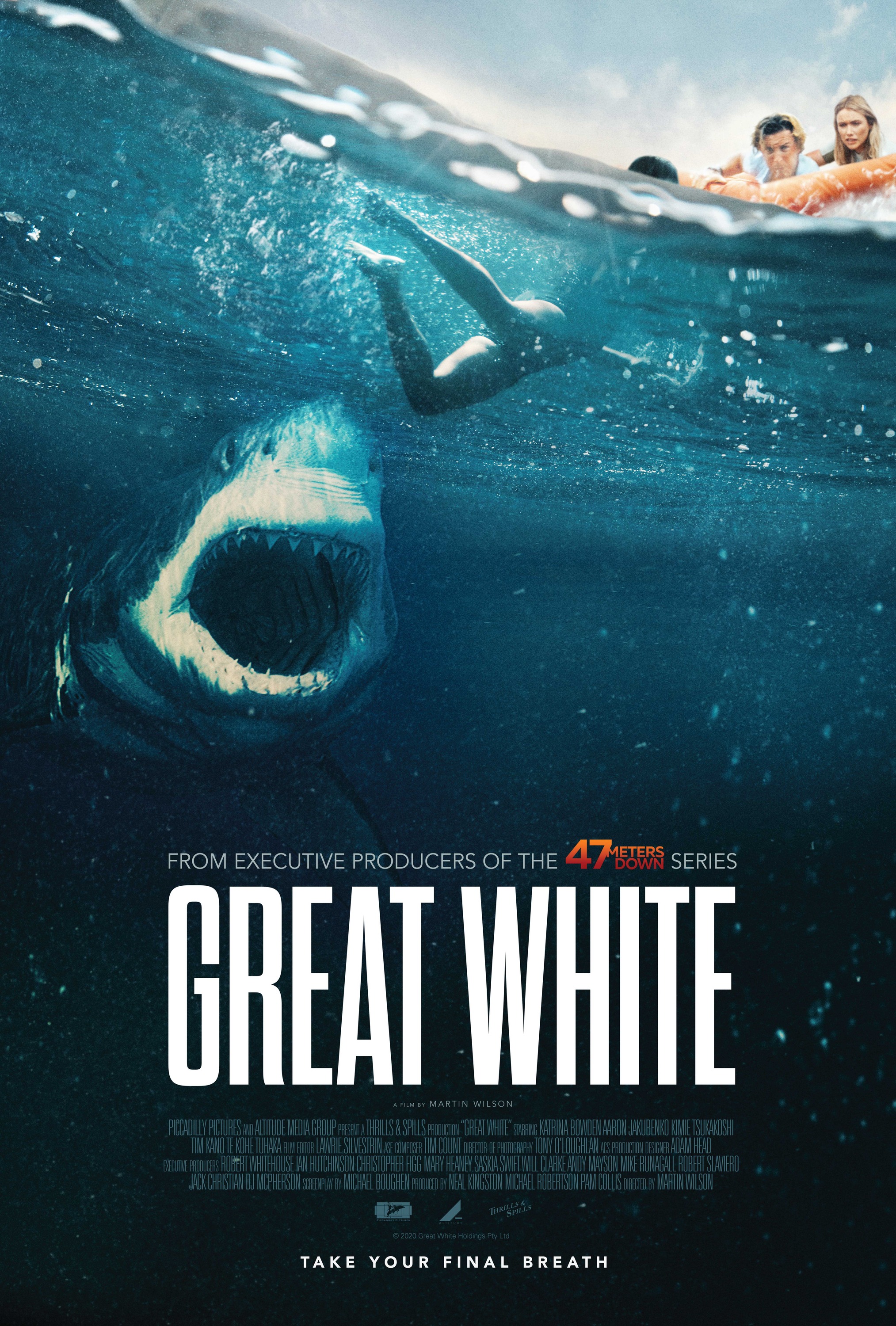 Mega Sized Movie Poster Image for Great White (#1 of 3)
