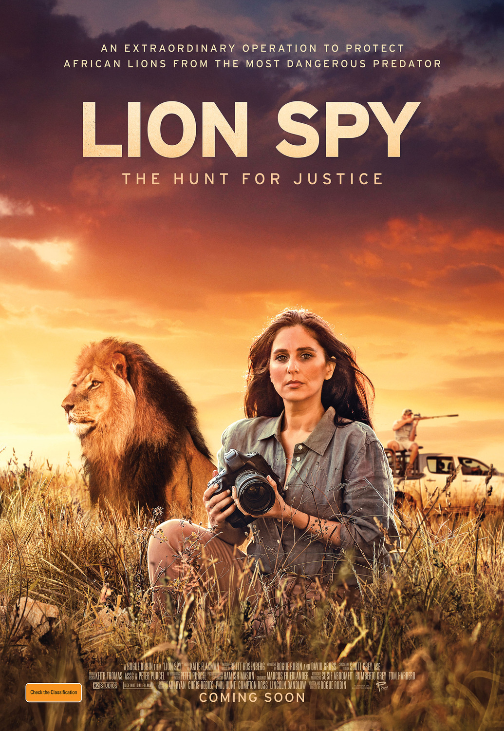 Extra Large Movie Poster Image for Lion Spy 
