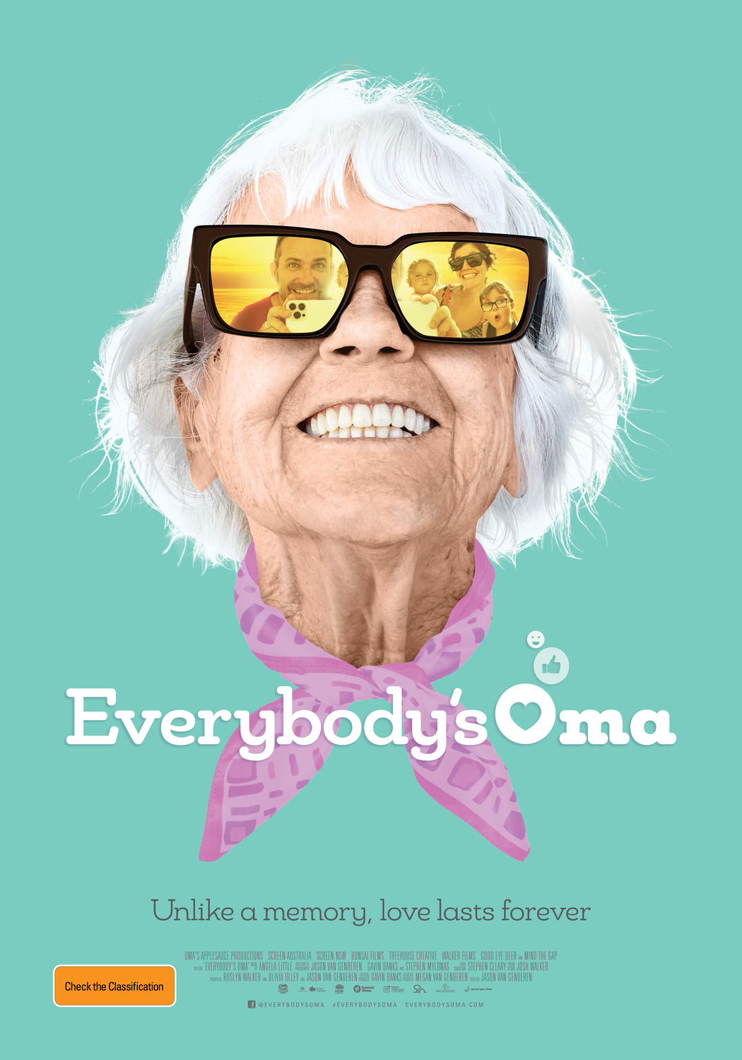 Extra Large Movie Poster Image for Everybody's Oma 