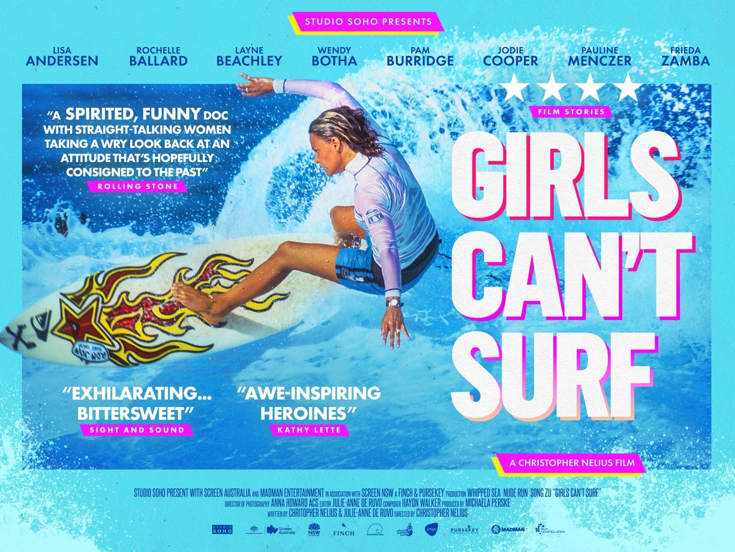 Extra Large Movie Poster Image for Girls Can't Surf (#2 of 2)