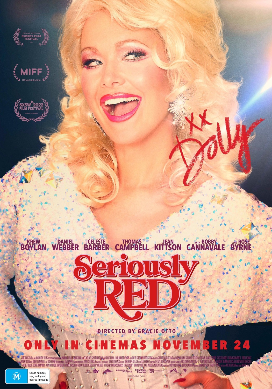 Extra Large Movie Poster Image for Seriously Red 
