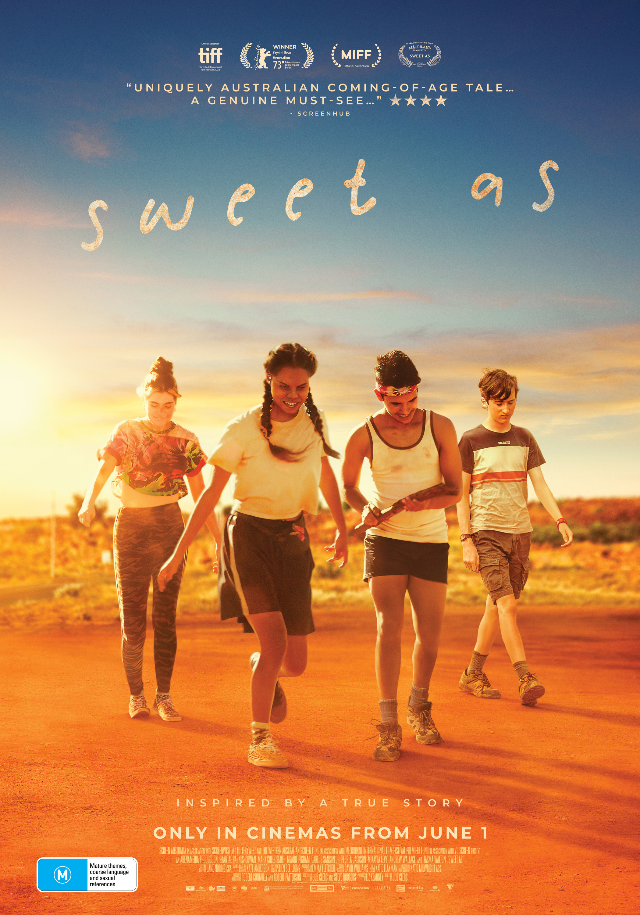 Mega Sized Movie Poster Image for Sweet As (#2 of 2)